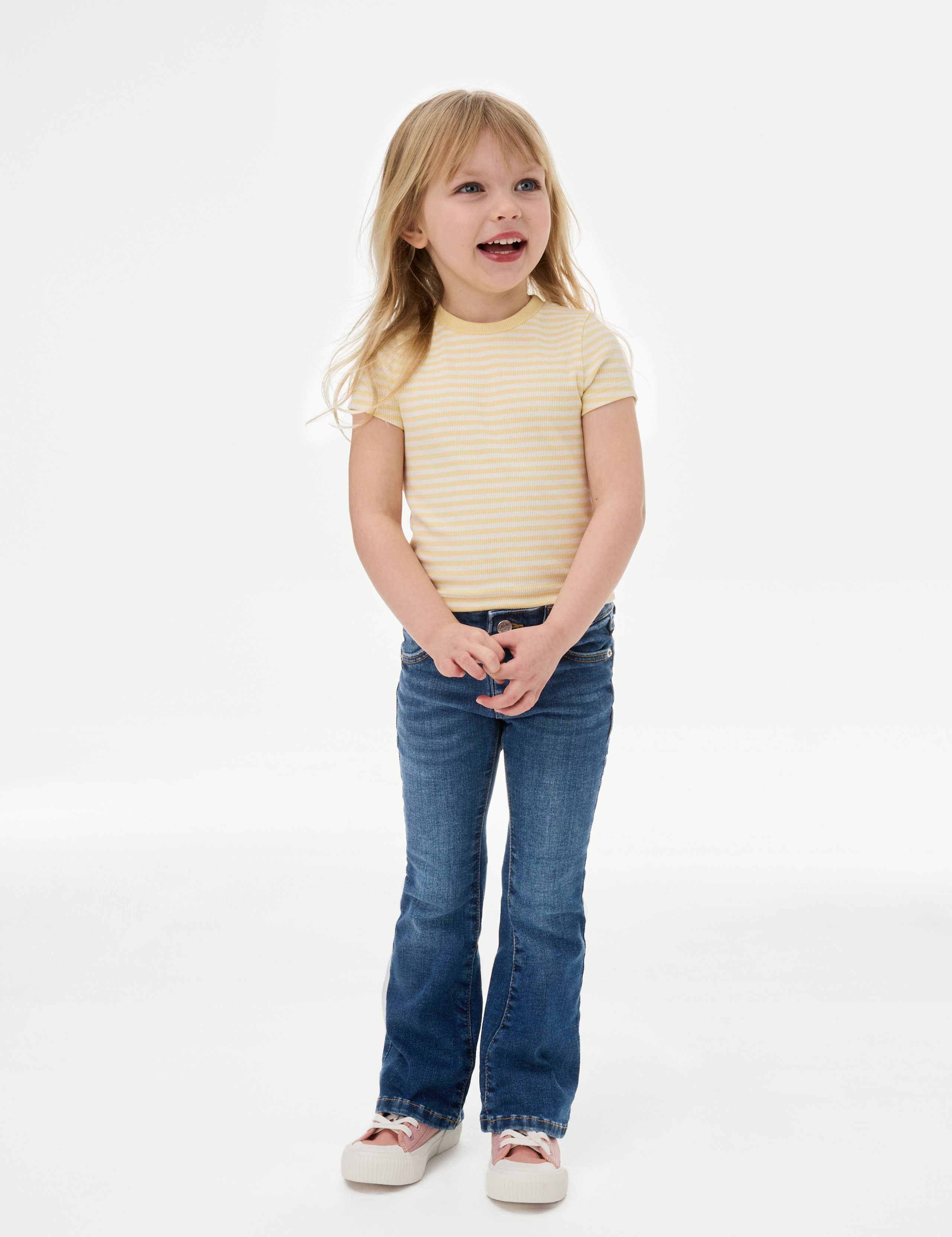 Denim Flared Jeans (2-8 Yrs) 1 of 5