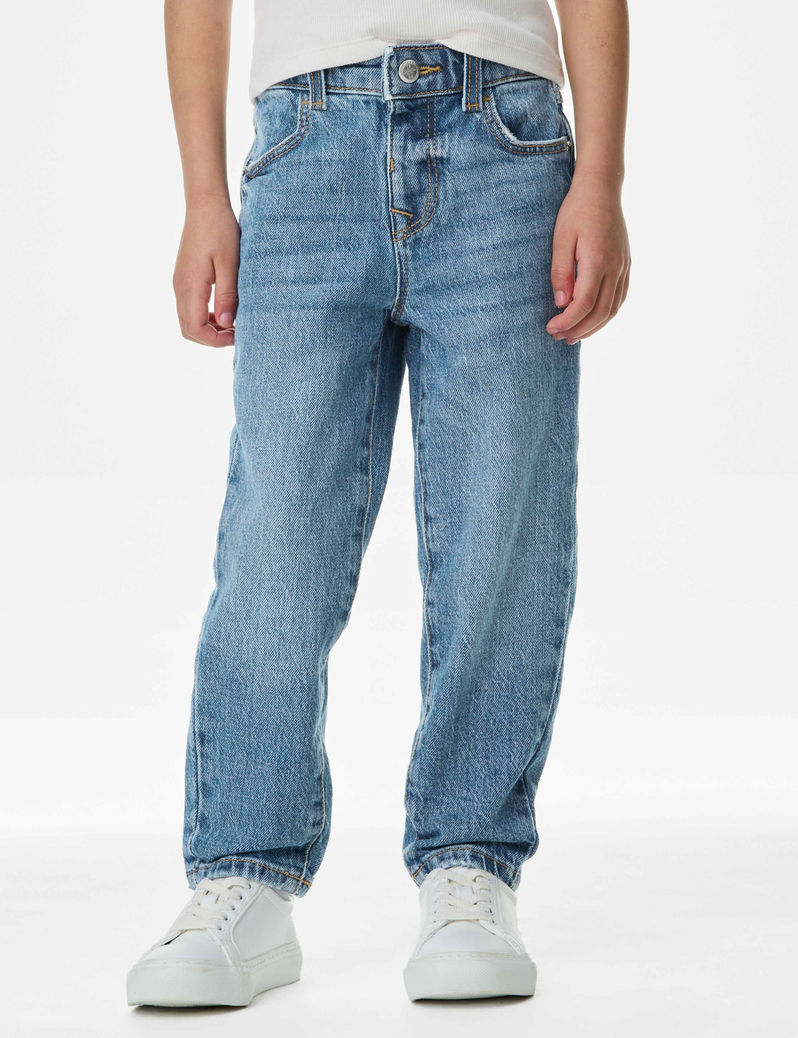 Mom Denim Jeans (2-8 Yrs) 4 of 5