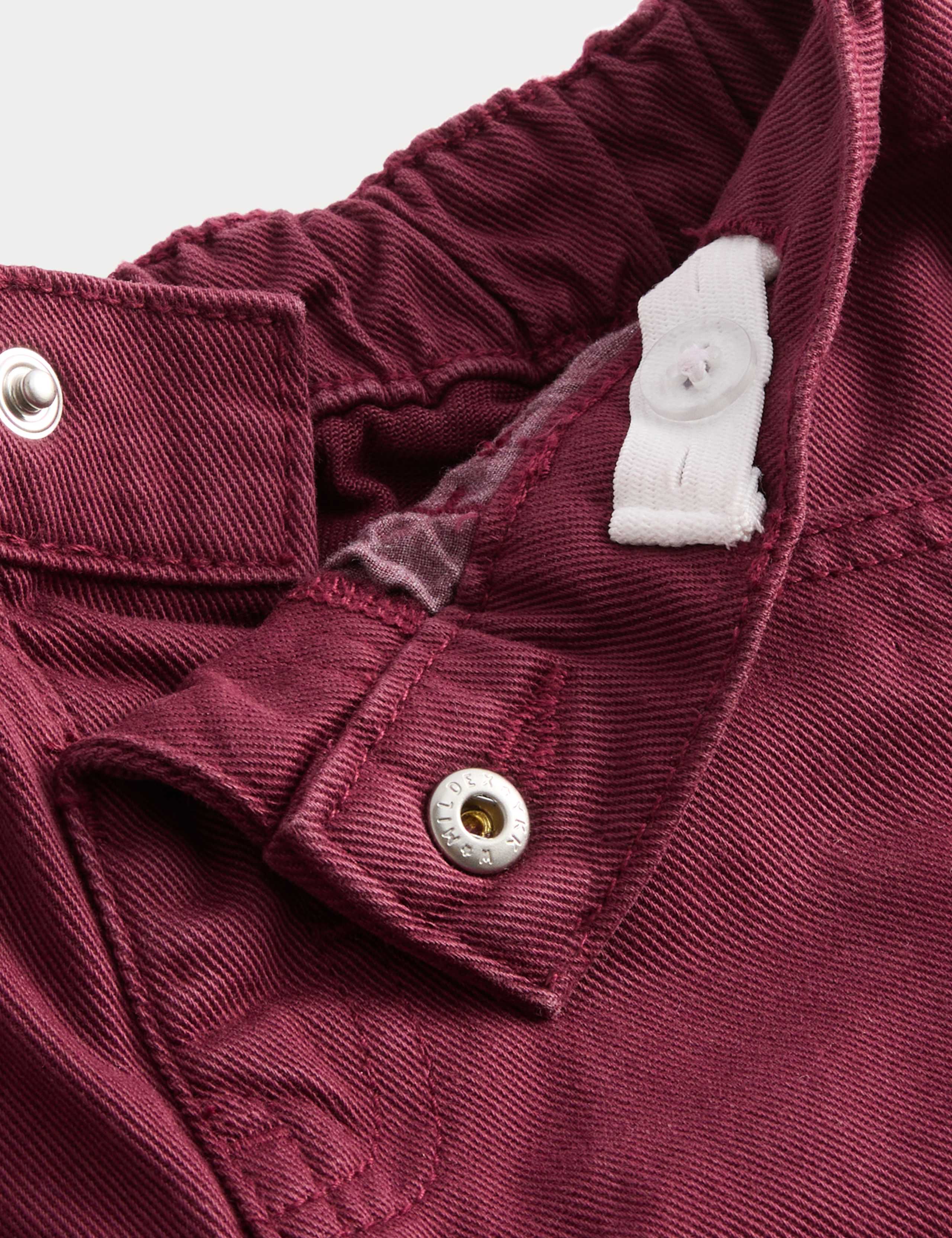 Pure Cotton Denim Barrel Leg Jeans (2-10 Yrs) 2 of 3