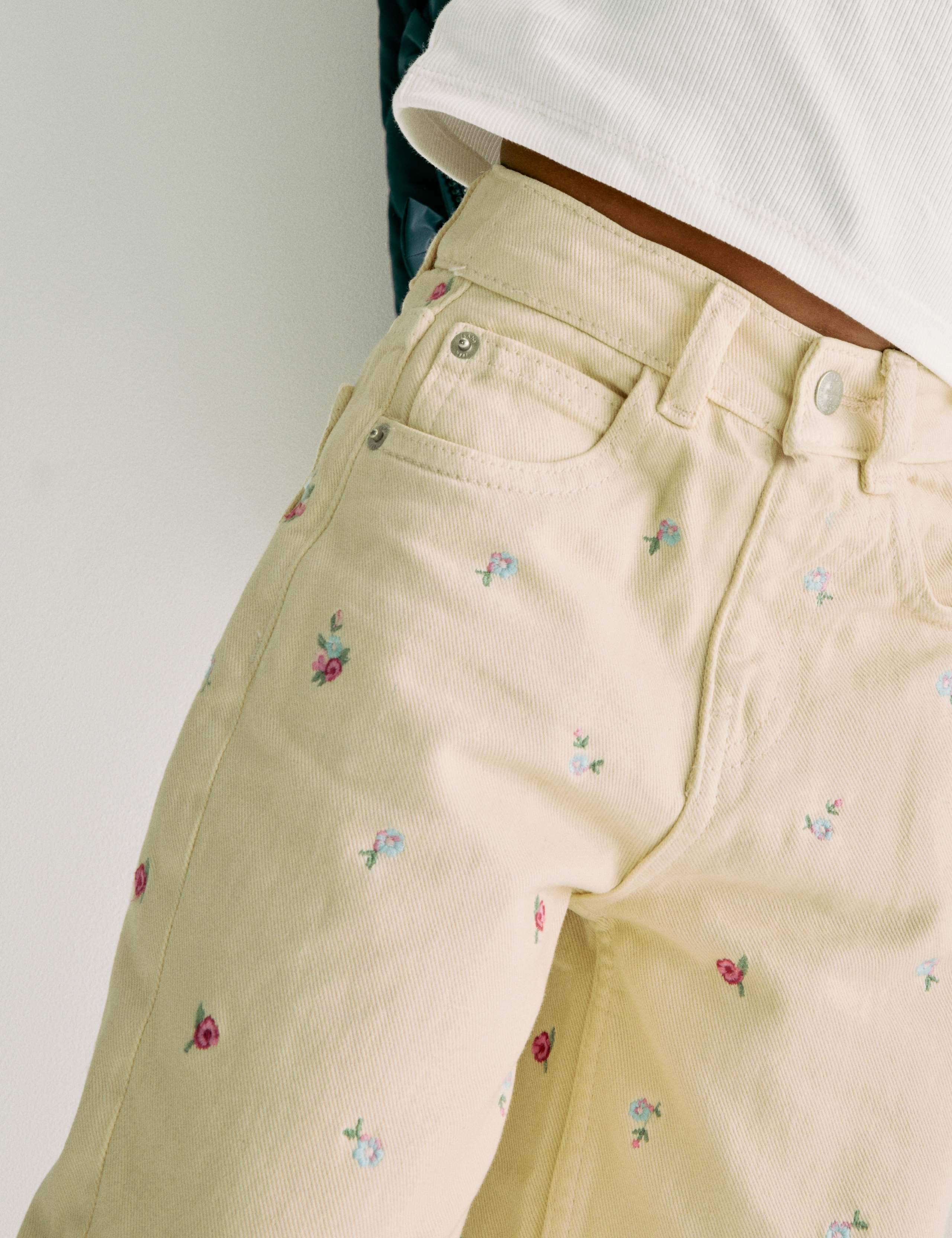 Denim Embroidered Barrel Jeans (2-8 yrs) 5 of 6