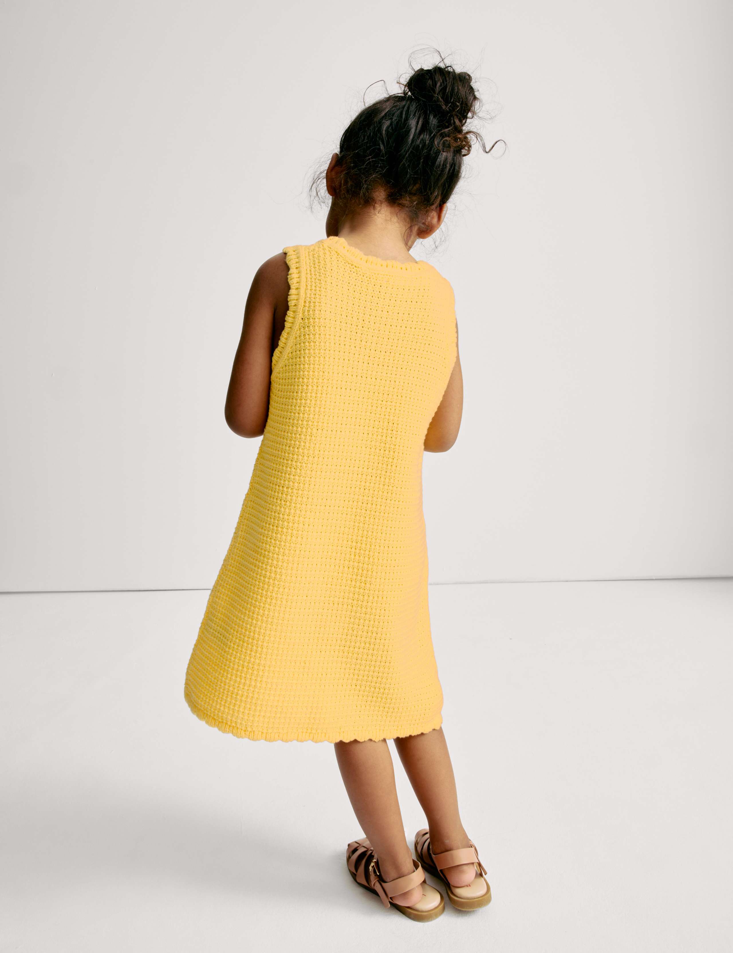 Pure Cotton Crochet Style Dress (2-16 Yrs) 4 of 6