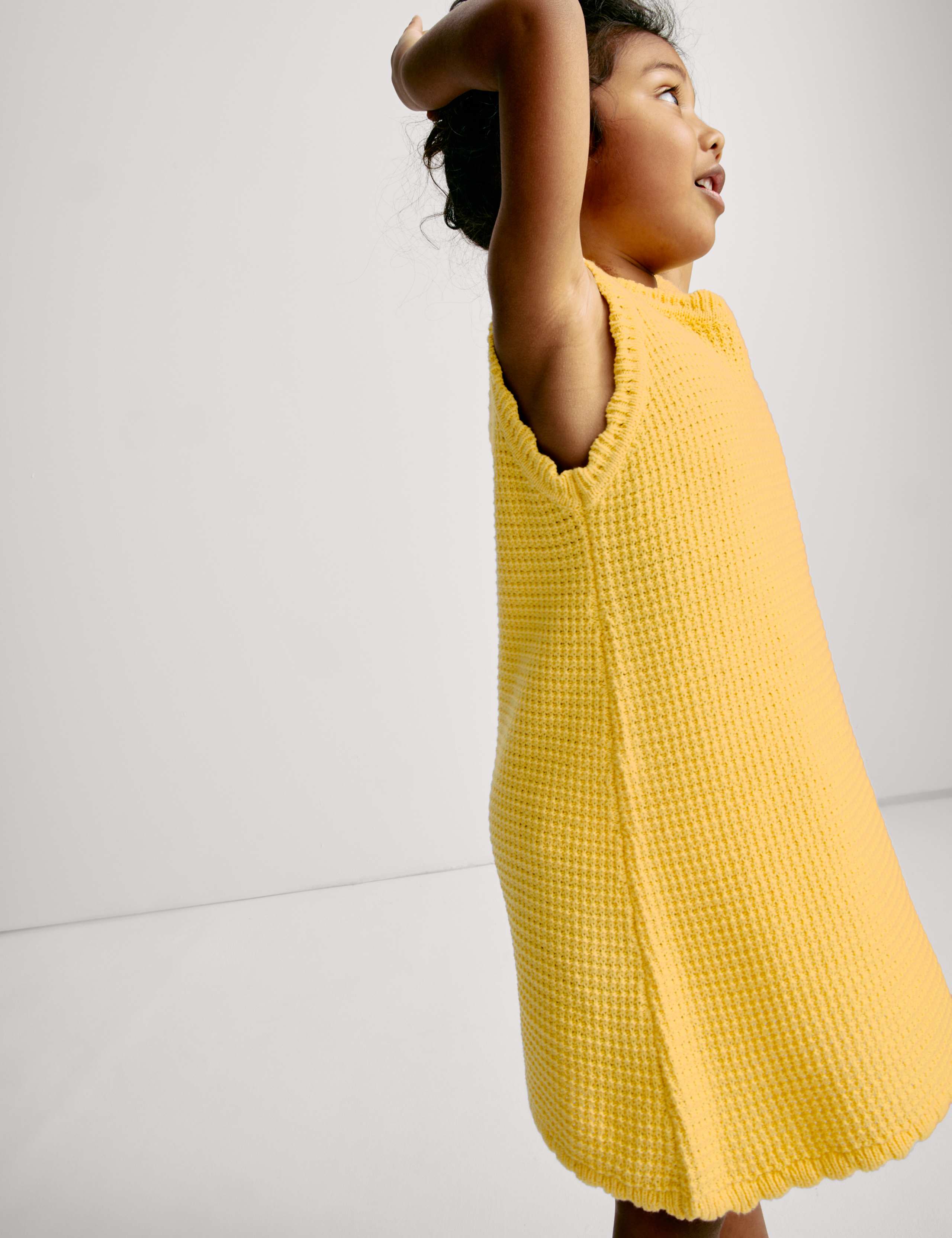 Pure Cotton Crochet Style Dress (2-16 Yrs) 6 of 6