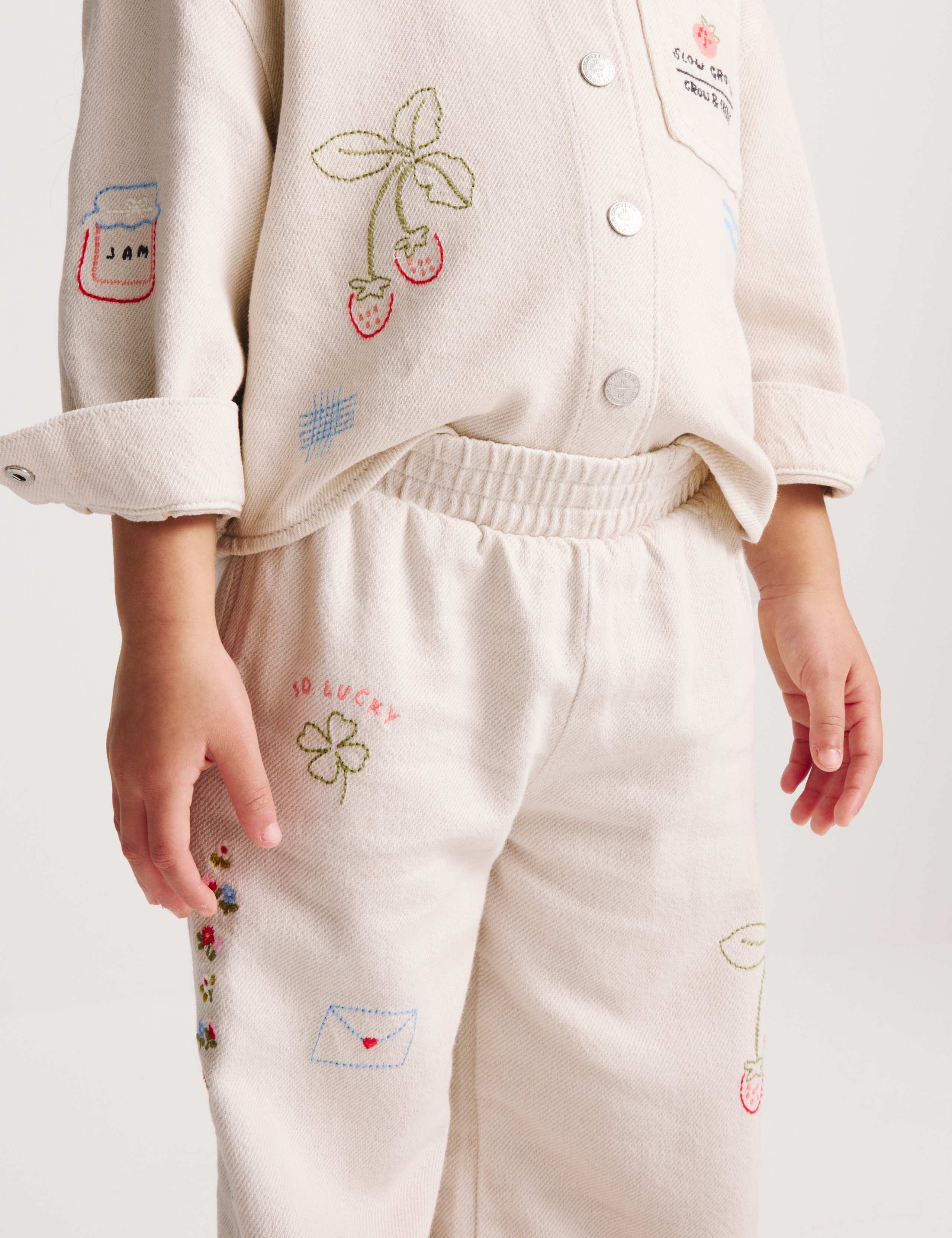 Denim Embroidered Jeans (1-8 Yrs) 4 of 7