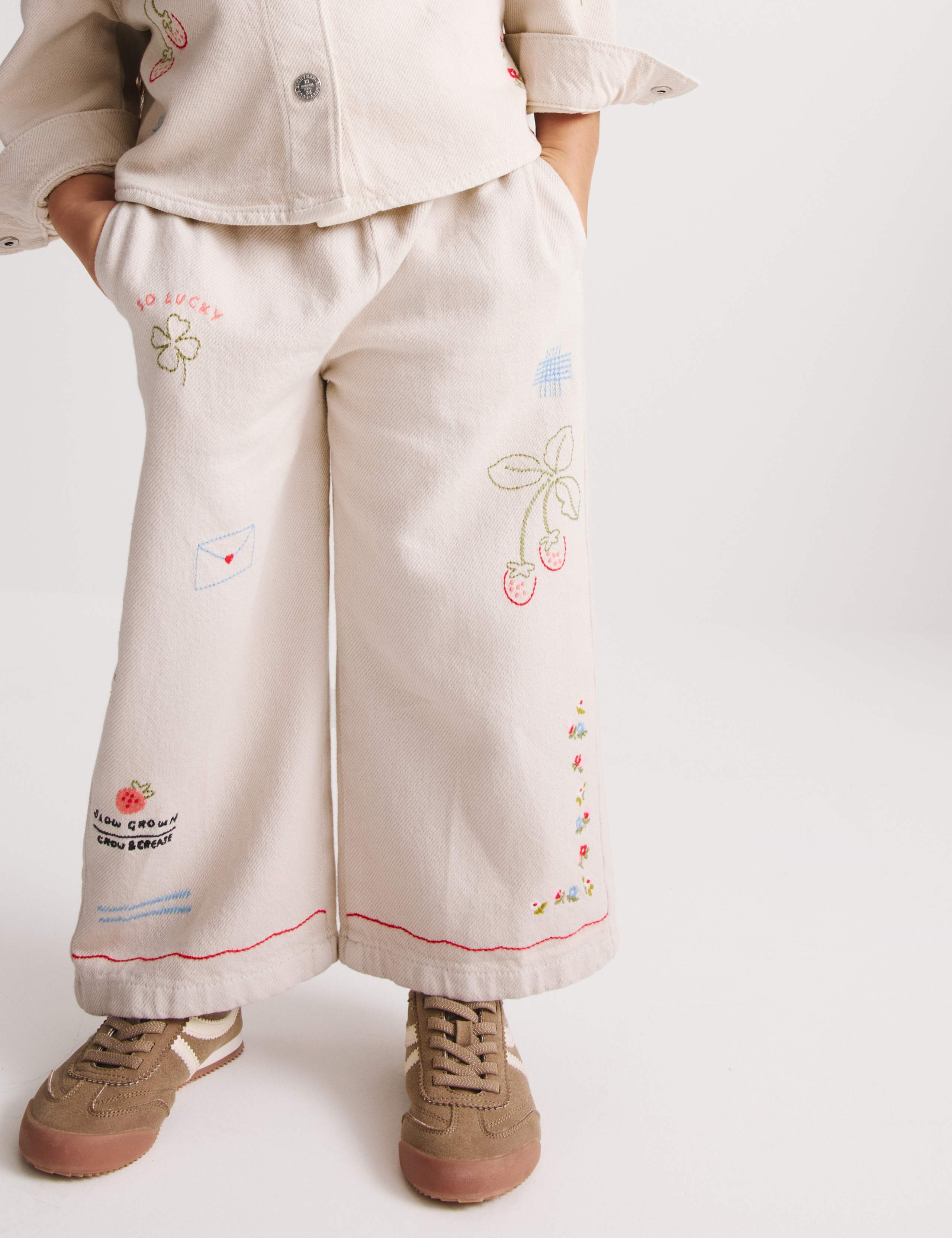 Denim Embroidered Jeans (1-8 Yrs) 6 of 7