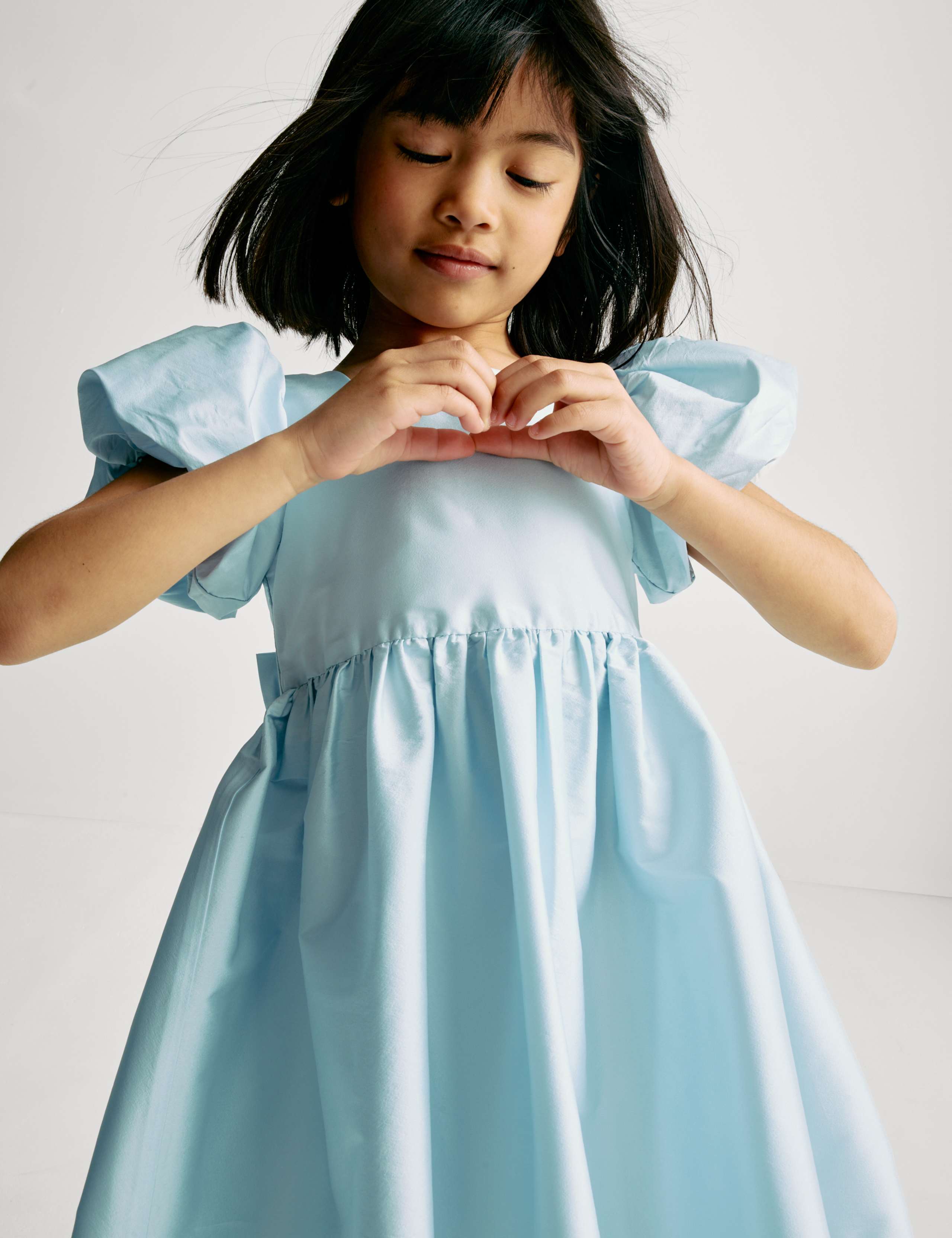 Taffeta Bow Dress (2-8 Yrs) 4 of 6