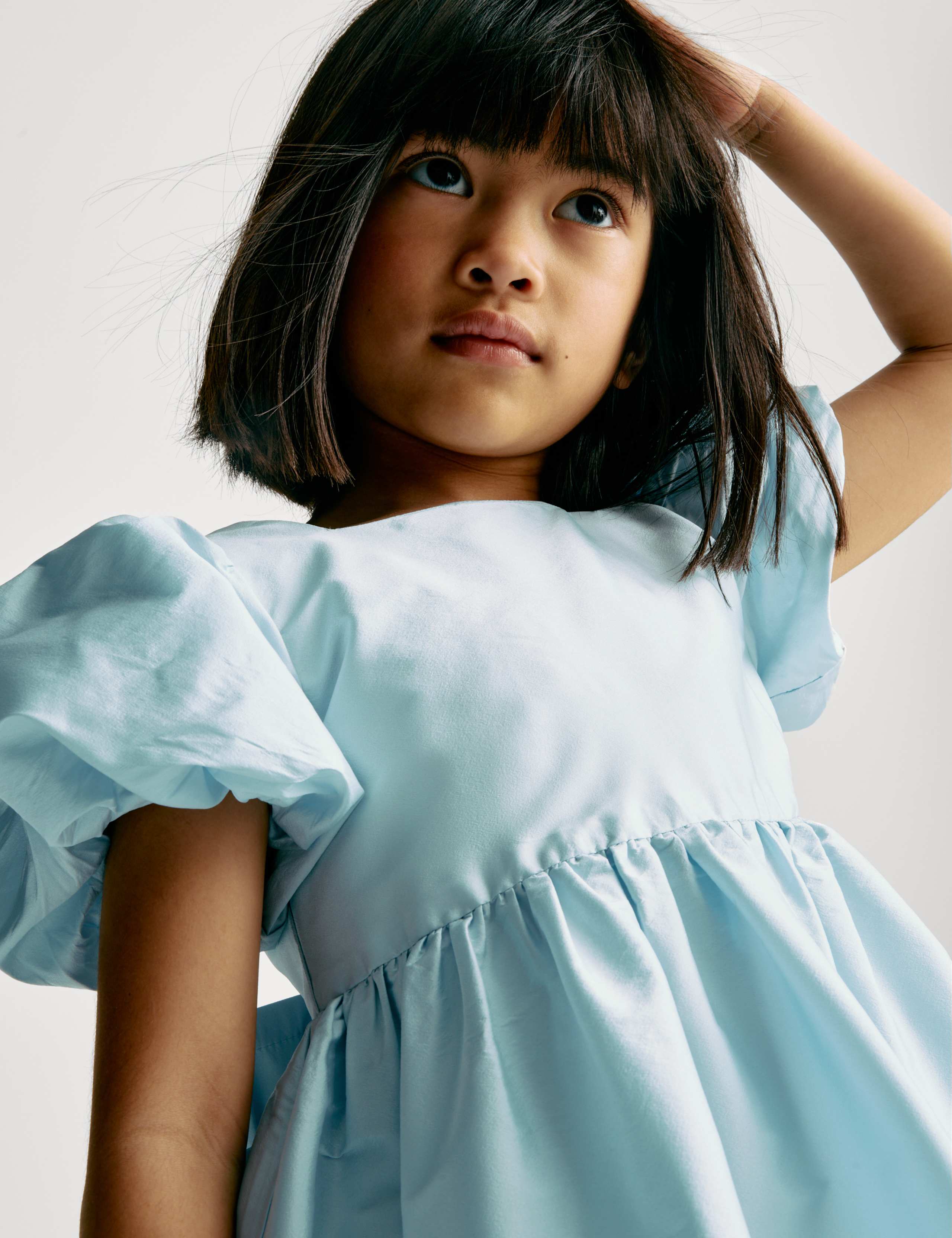Taffeta Bow Dress (2-8 Yrs) 6 of 6