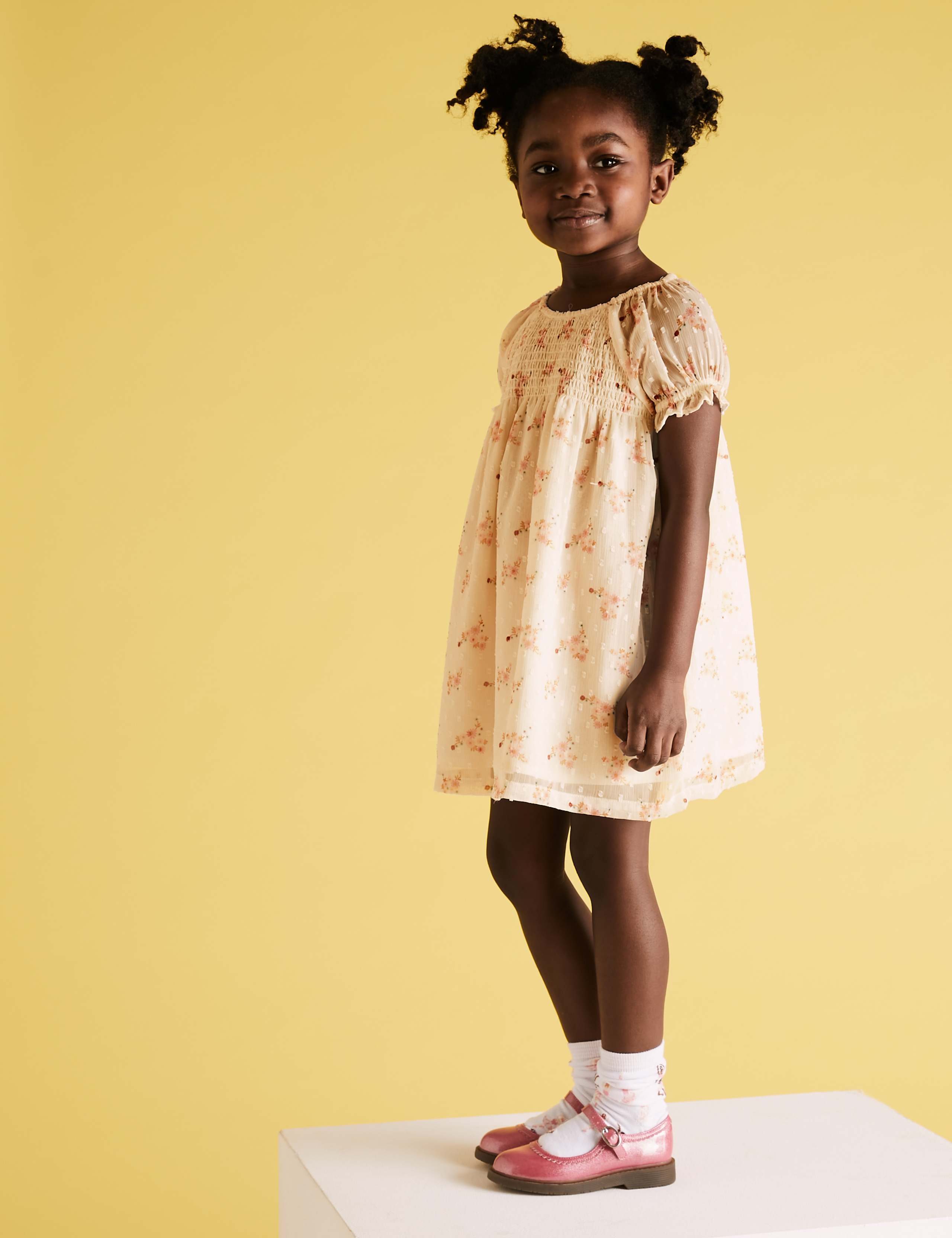 Chiffon Floral  Dress (2-7 Yrs) 1 of 4
