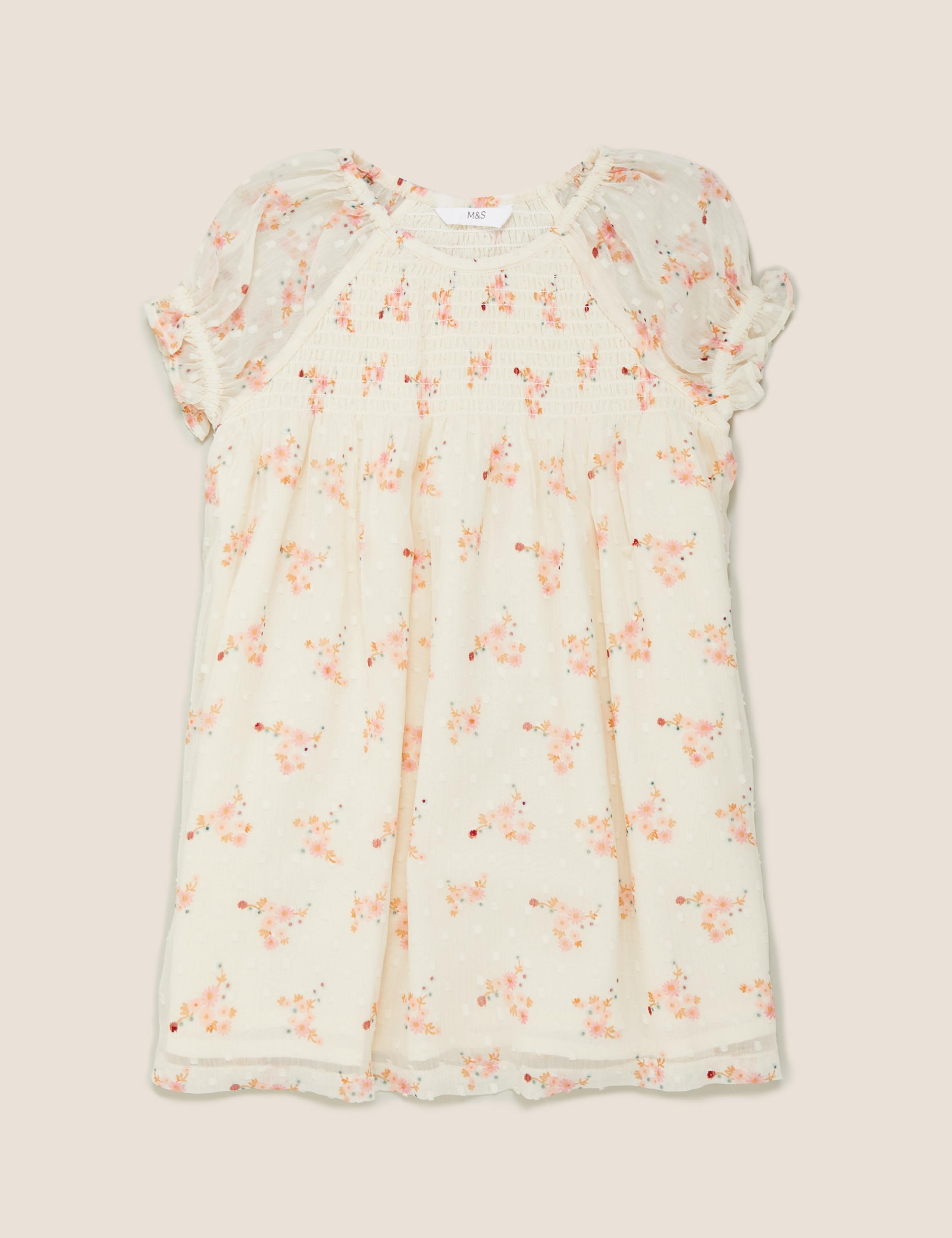 Chiffon Floral  Dress (2-7 Yrs) 2 of 4