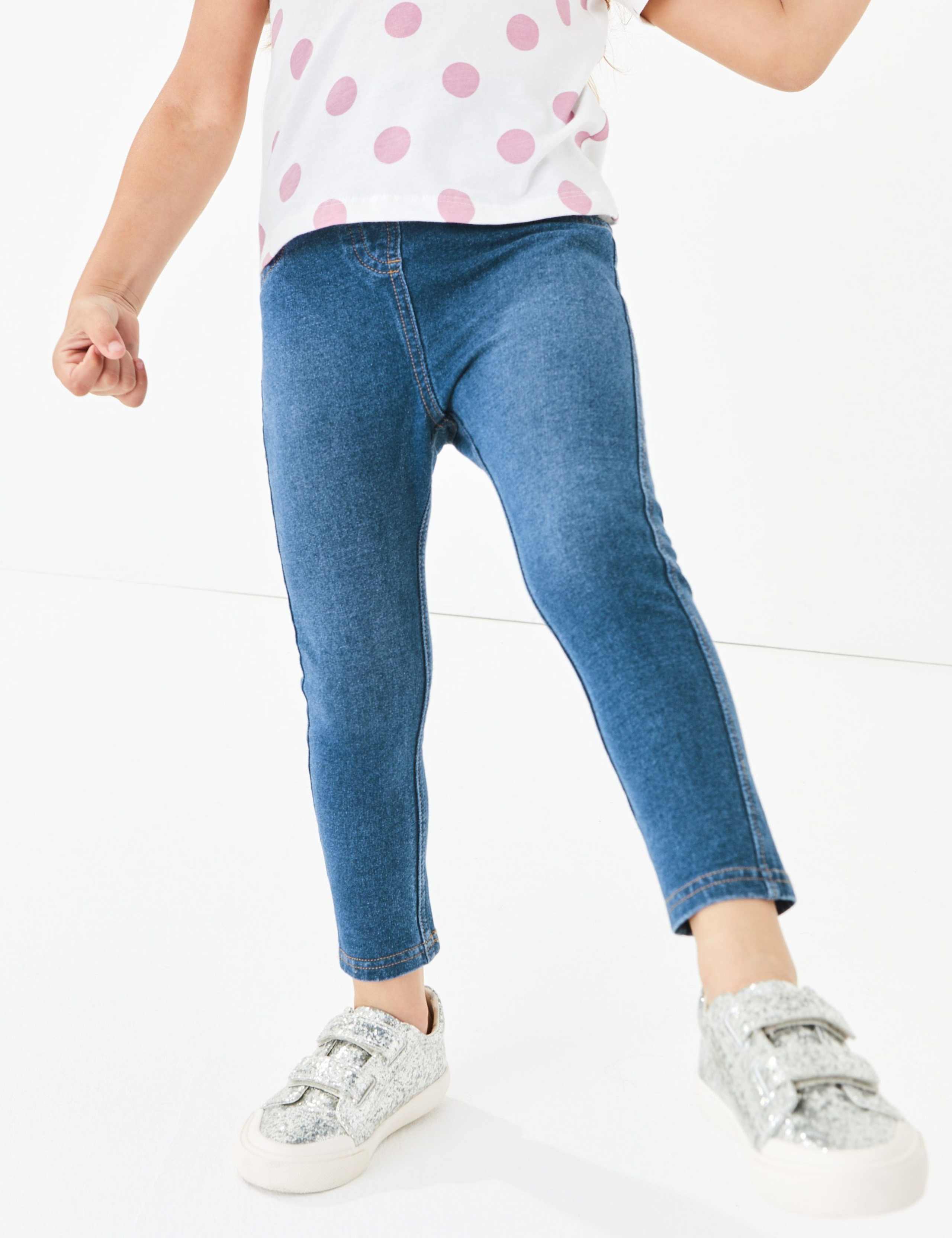 Denim Elasticated Waist Jeggings (3 Mths - 7 Yrs) 3 of 5