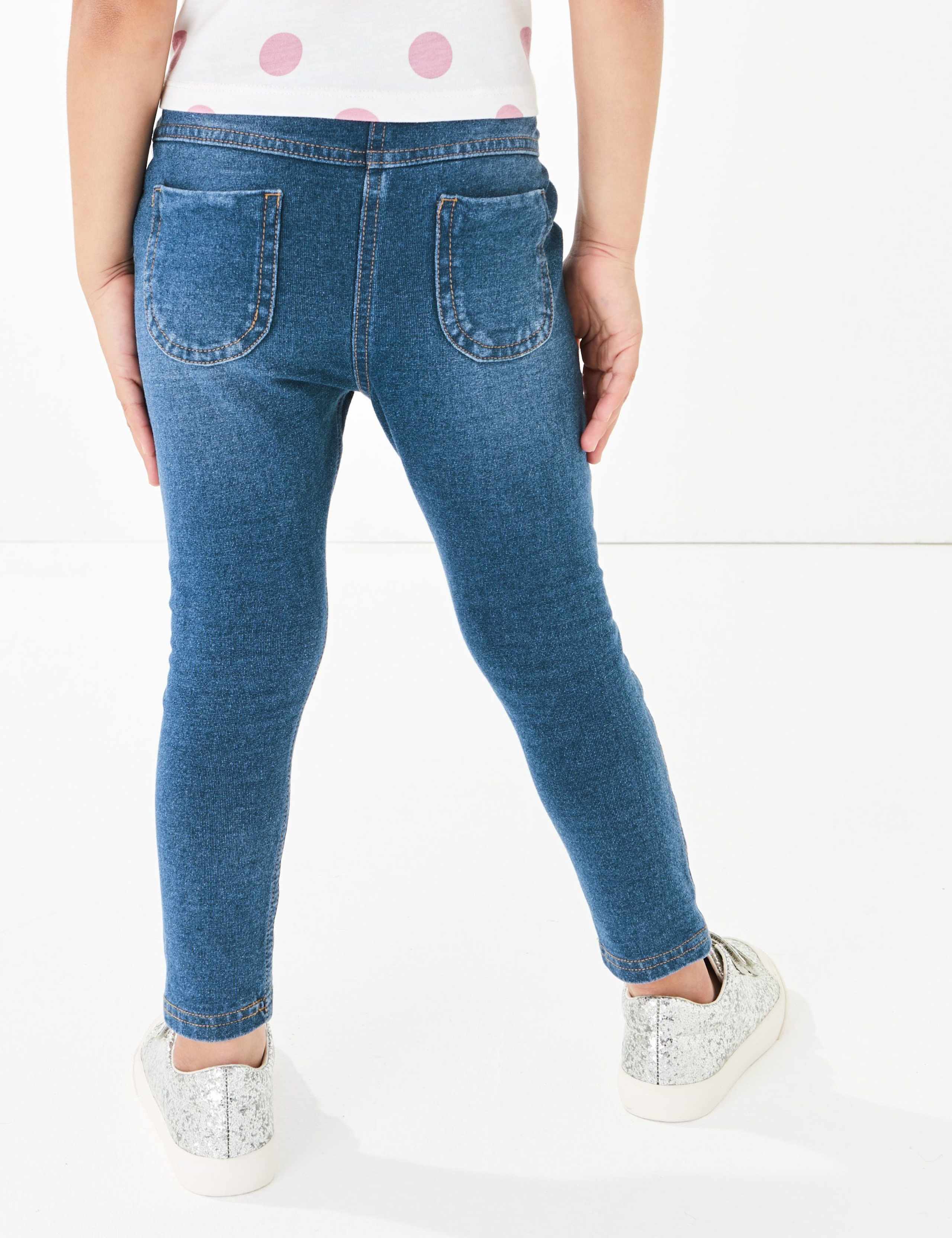 Denim Elasticated Waist Jeggings (3 Mths - 7 Yrs) 4 of 5