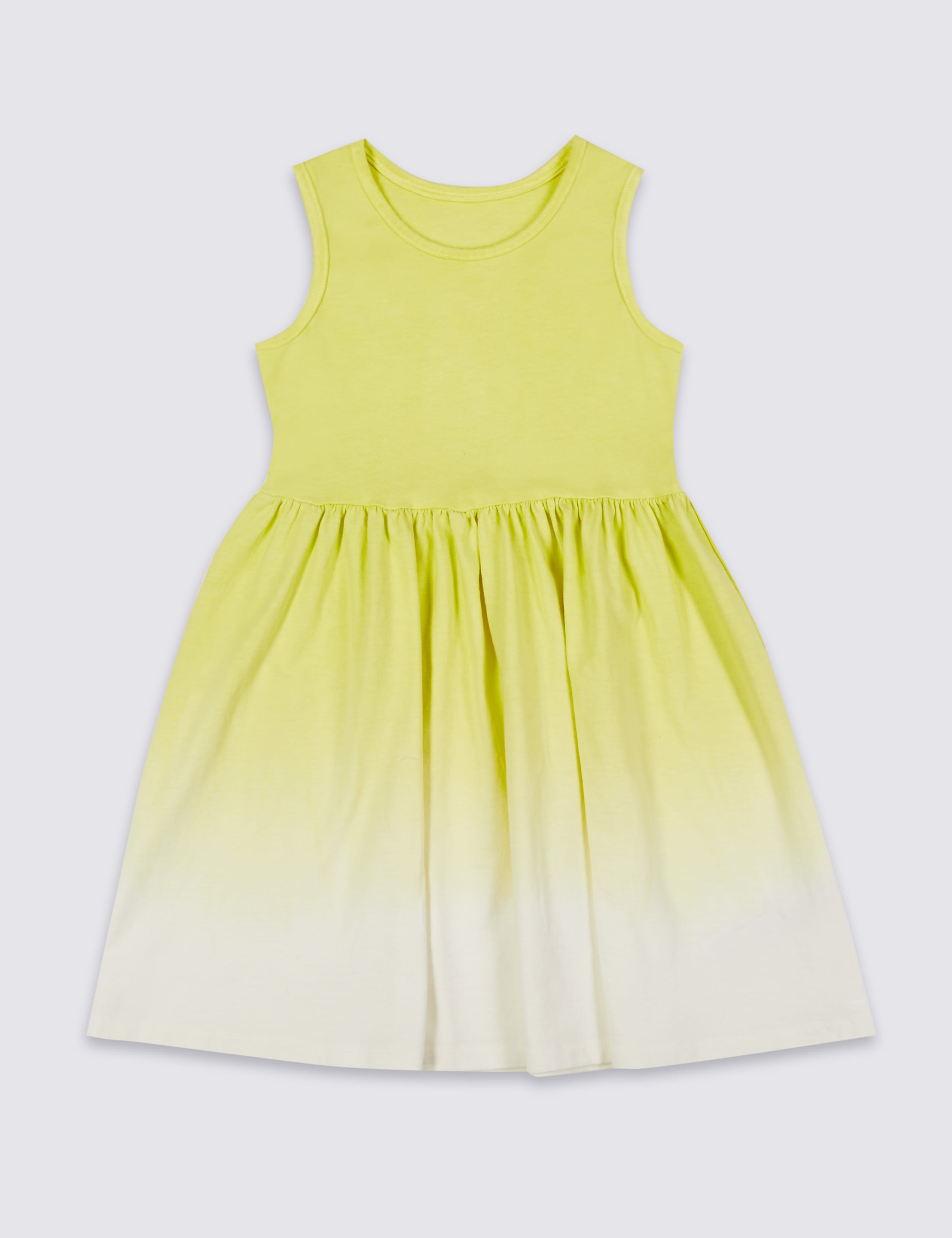 Dip Dye Pure Cotton Dress (3 Months - 5 Years) 1 of 5