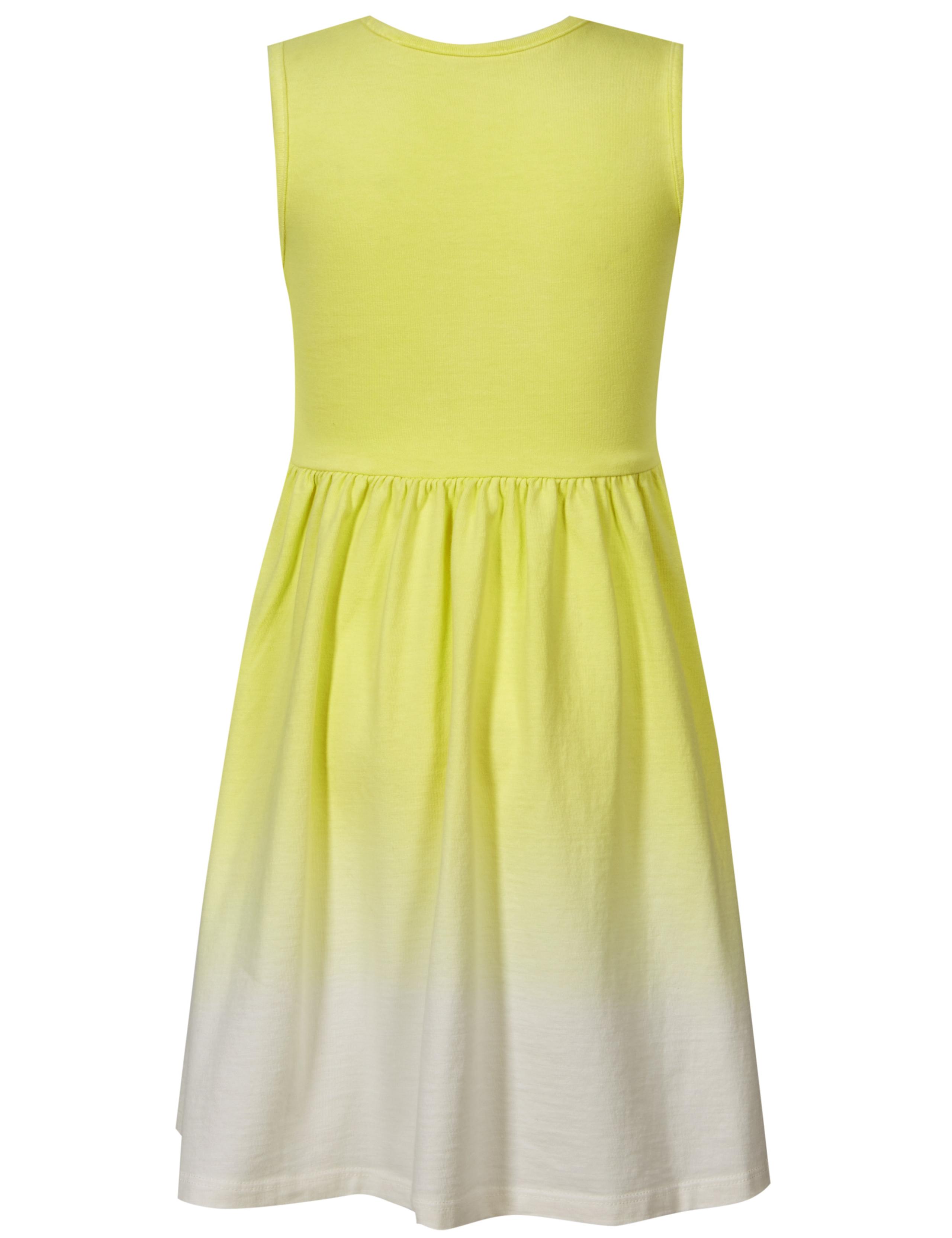 Dip Dye Pure Cotton Dress (3 Months - 5 Years) 5 of 5