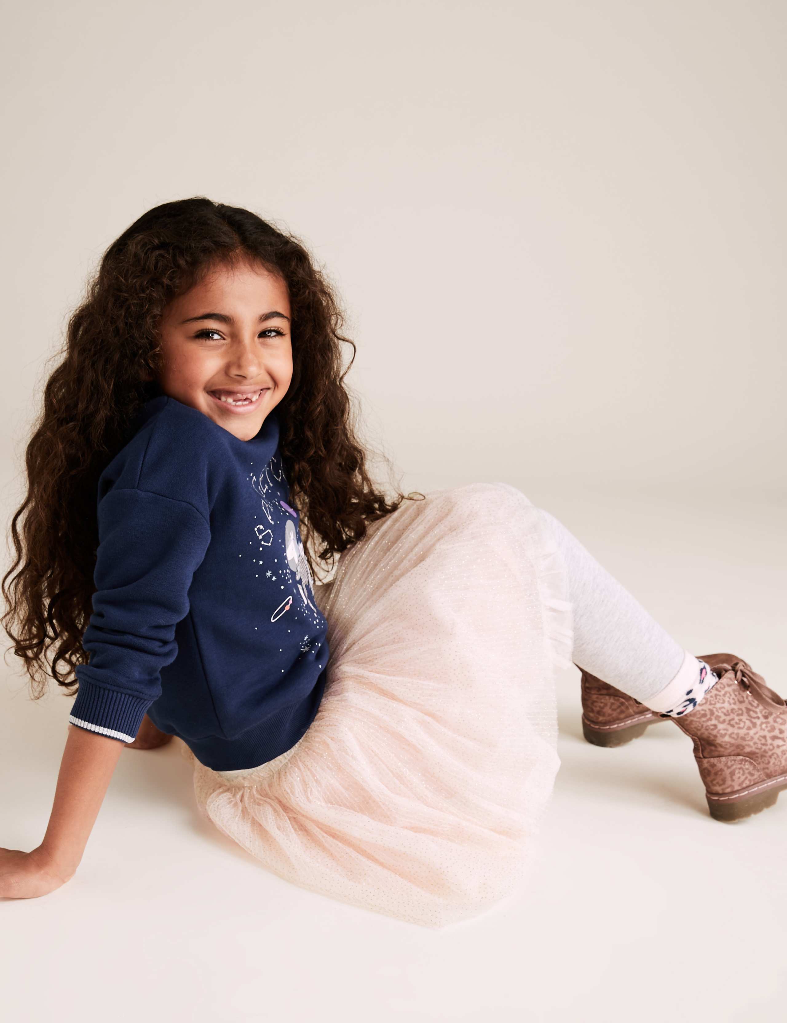 Tulle Glitter Tutu Skirt (2-7 Yrs) 2 of 4