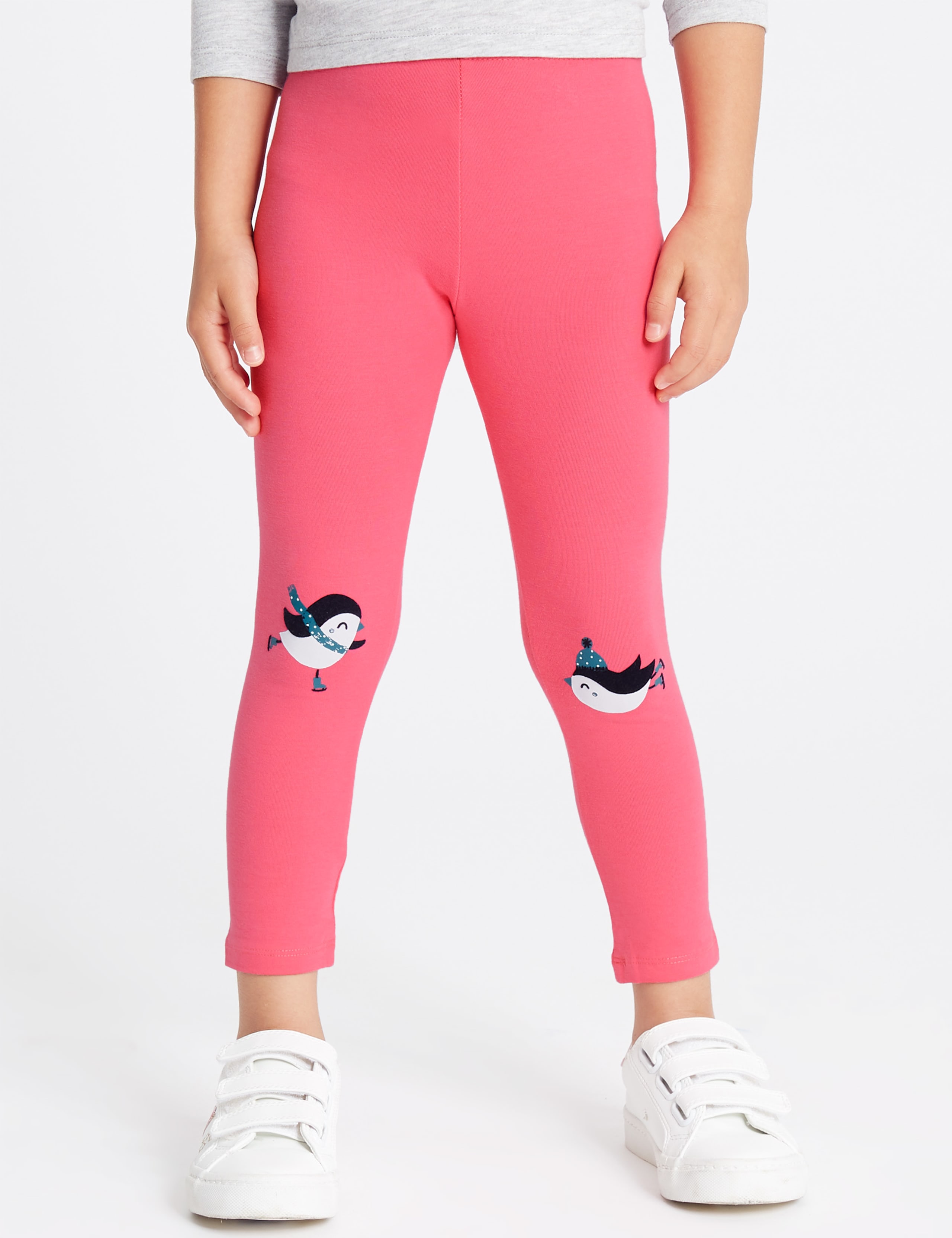 Cotton Leggings with Stretch (3 Months - 7 Years) 3 of 4