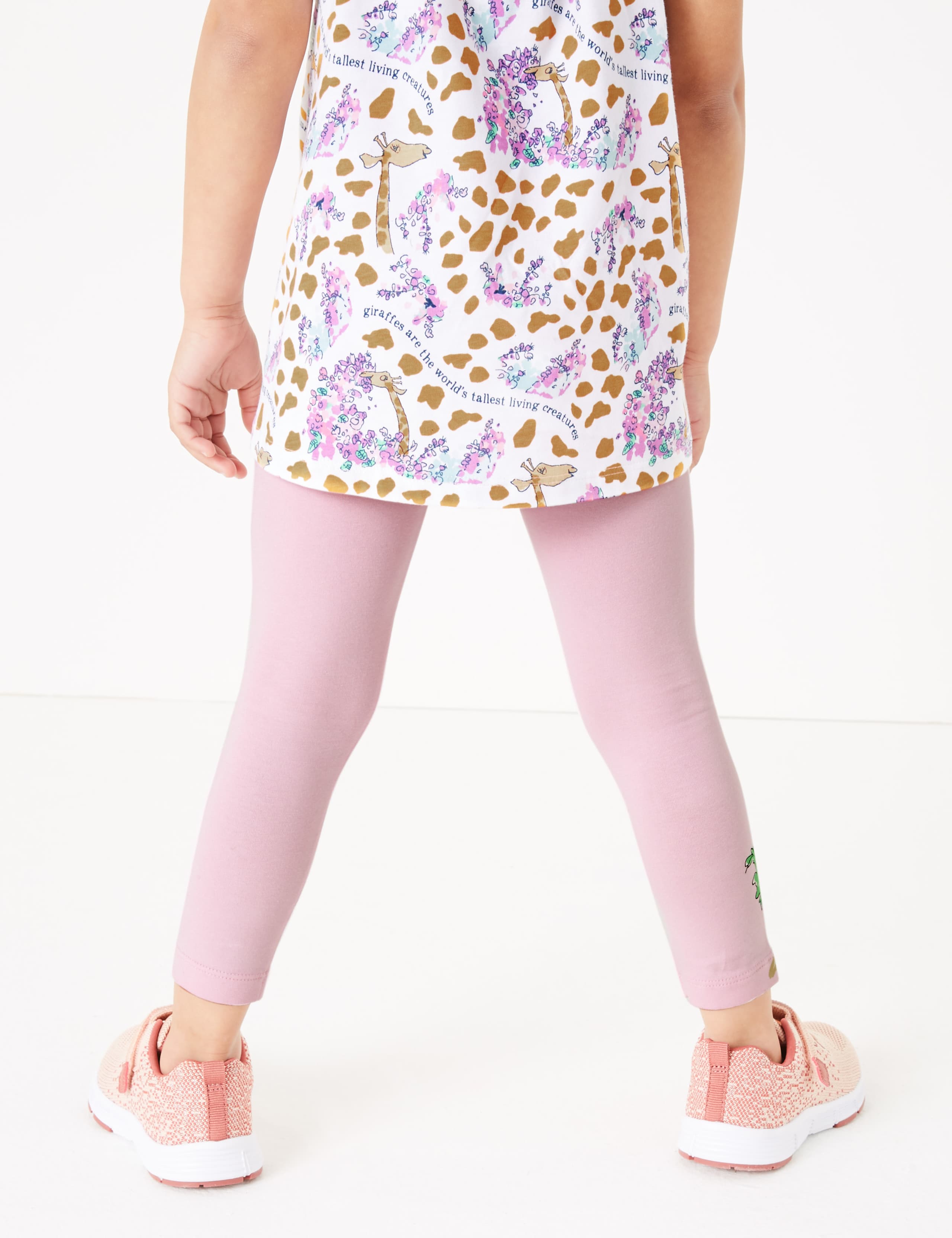 Roald Dahl™ & NHM™ Giraffe Leggings (2-7 Yrs) 5 of 5