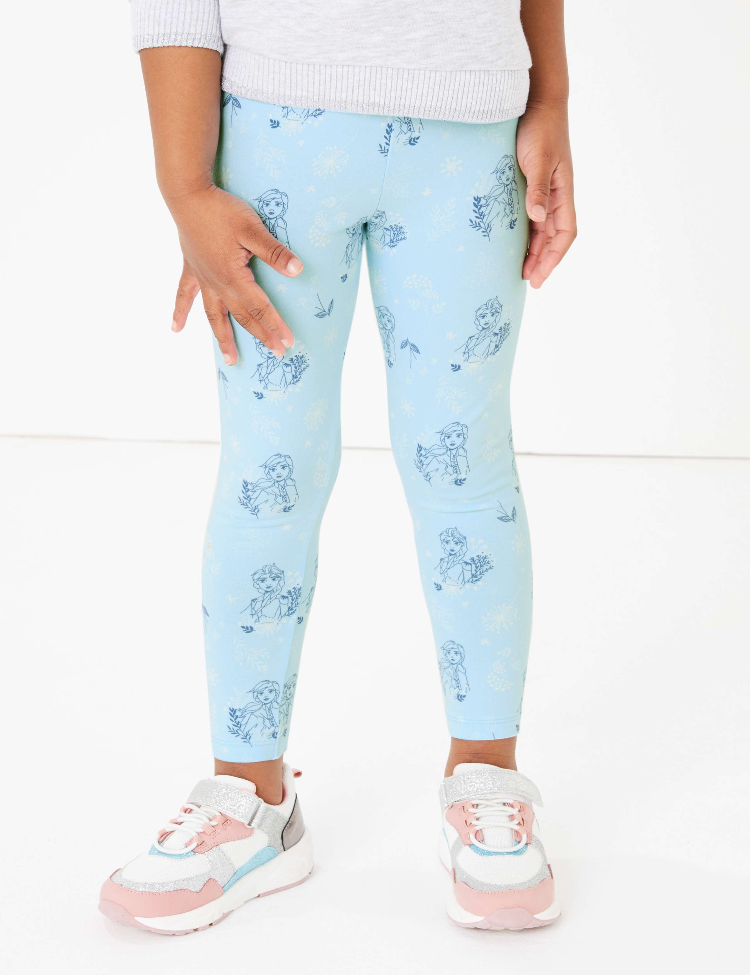 Cotton Disney Frozen 2 Leggings (2-10 Yrs) 3 of 5
