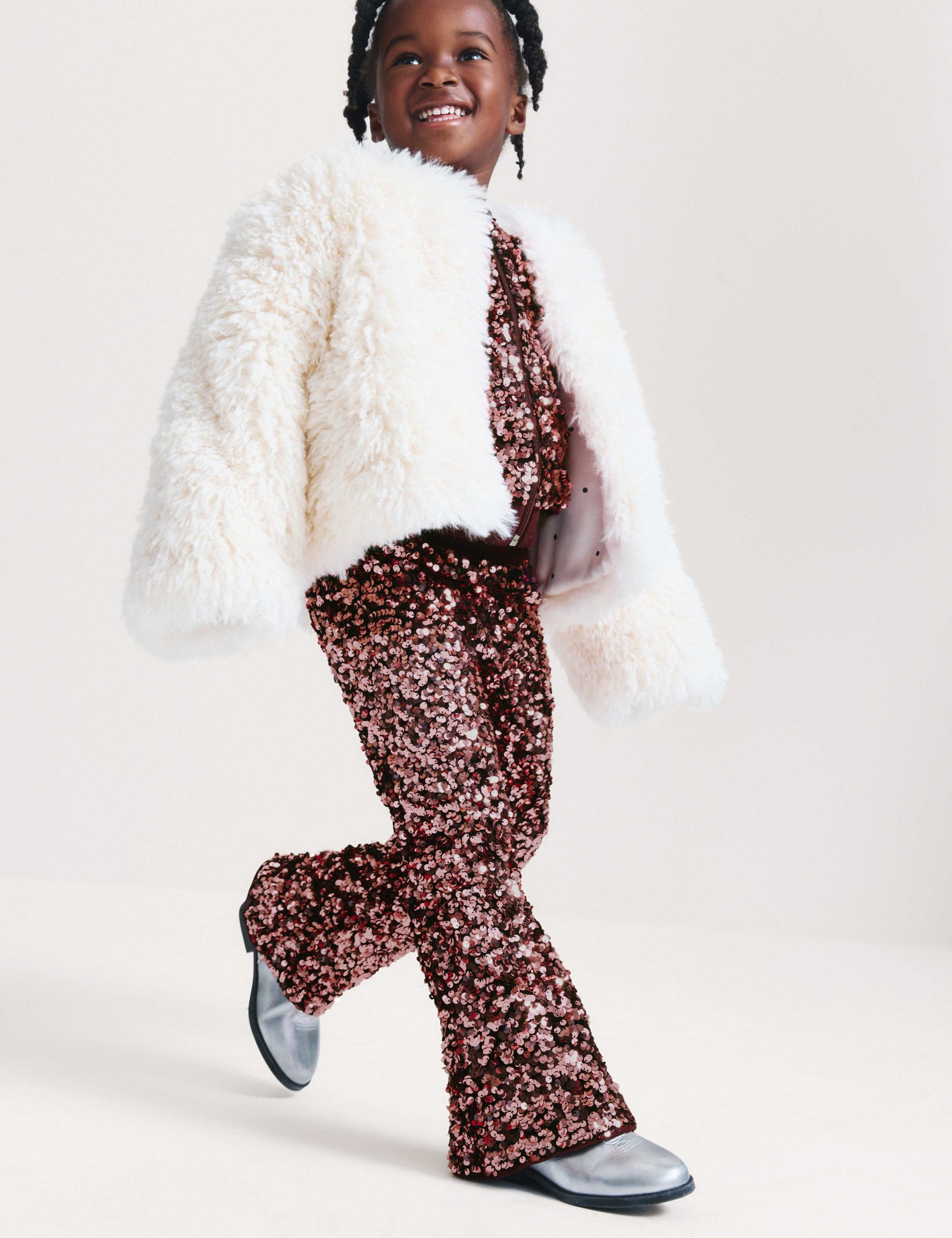 Sequin Kickflare Trousers 3 of 8