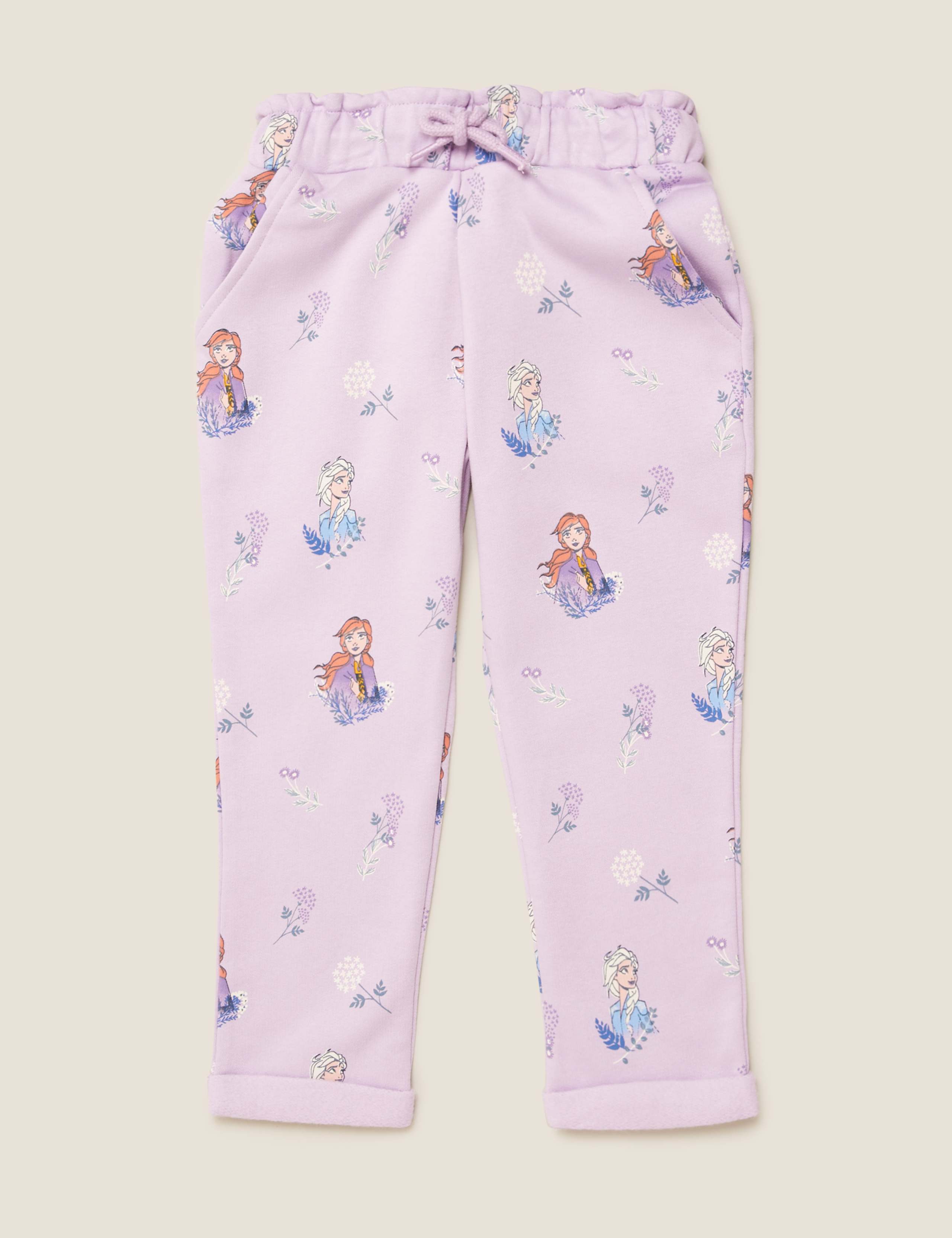 Cotton Disney Frozen™ Joggers (2-10 Yrs) 2 of 6