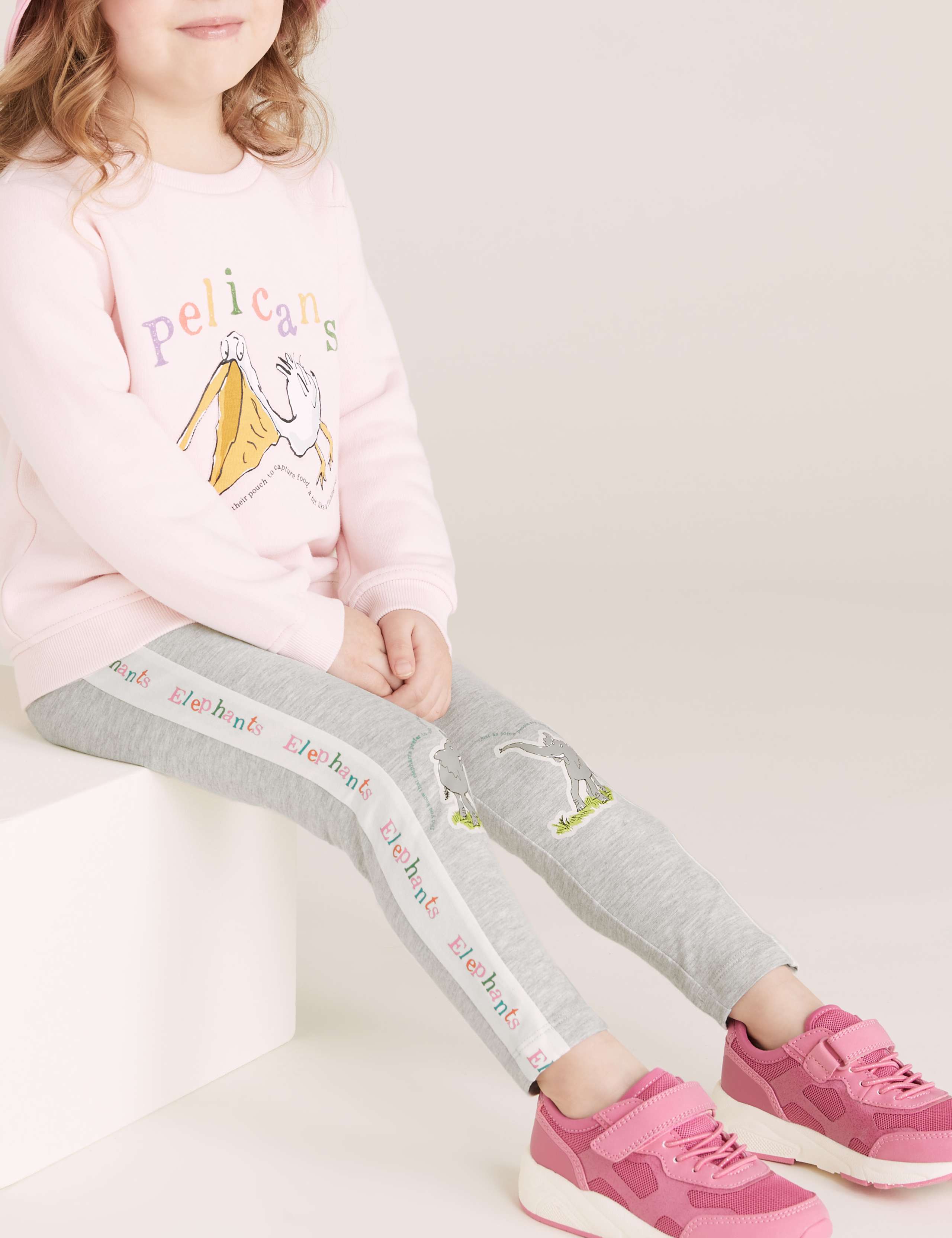 Roald Dahl™ & NHM™ Elephant Leggings (2-7 Yrs) 3 of 6