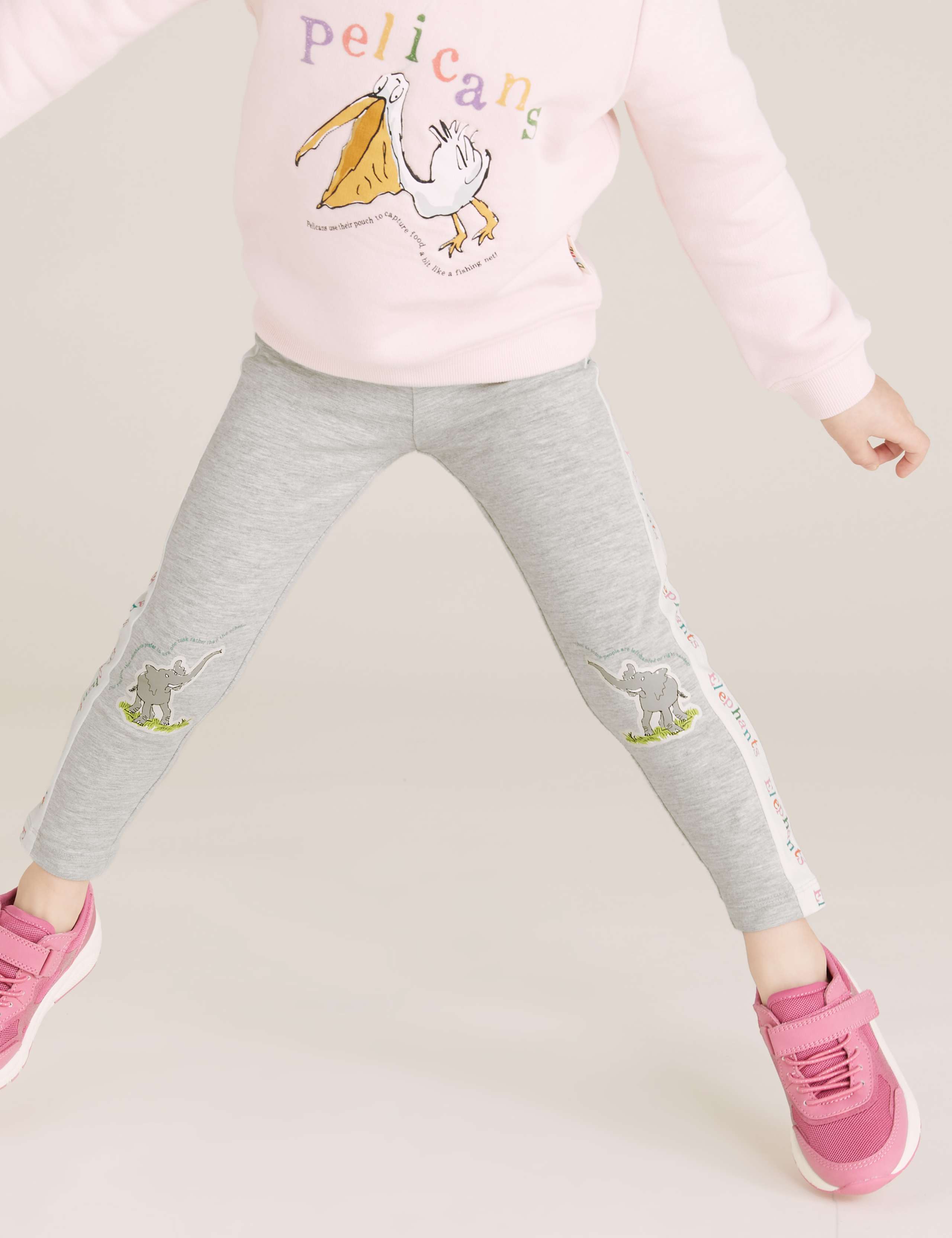 Roald Dahl™ & NHM™ Elephant Leggings (2-7 Yrs) 4 of 6
