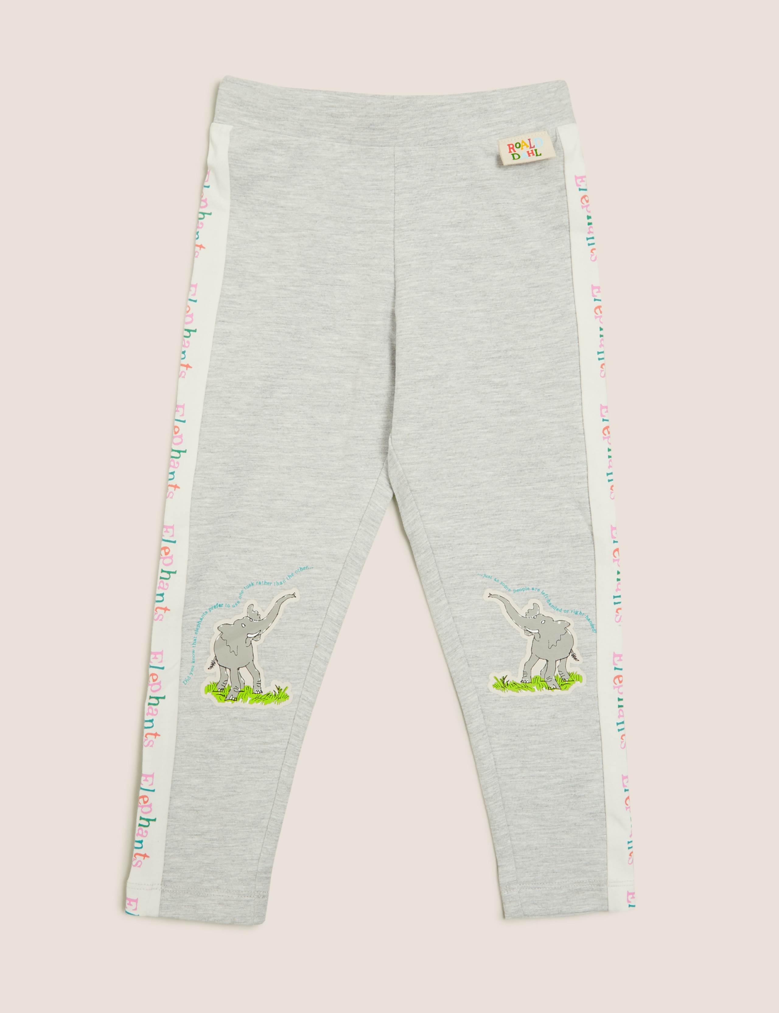 Roald Dahl™ & NHM™ Elephant Leggings (2-7 Yrs) 2 of 6