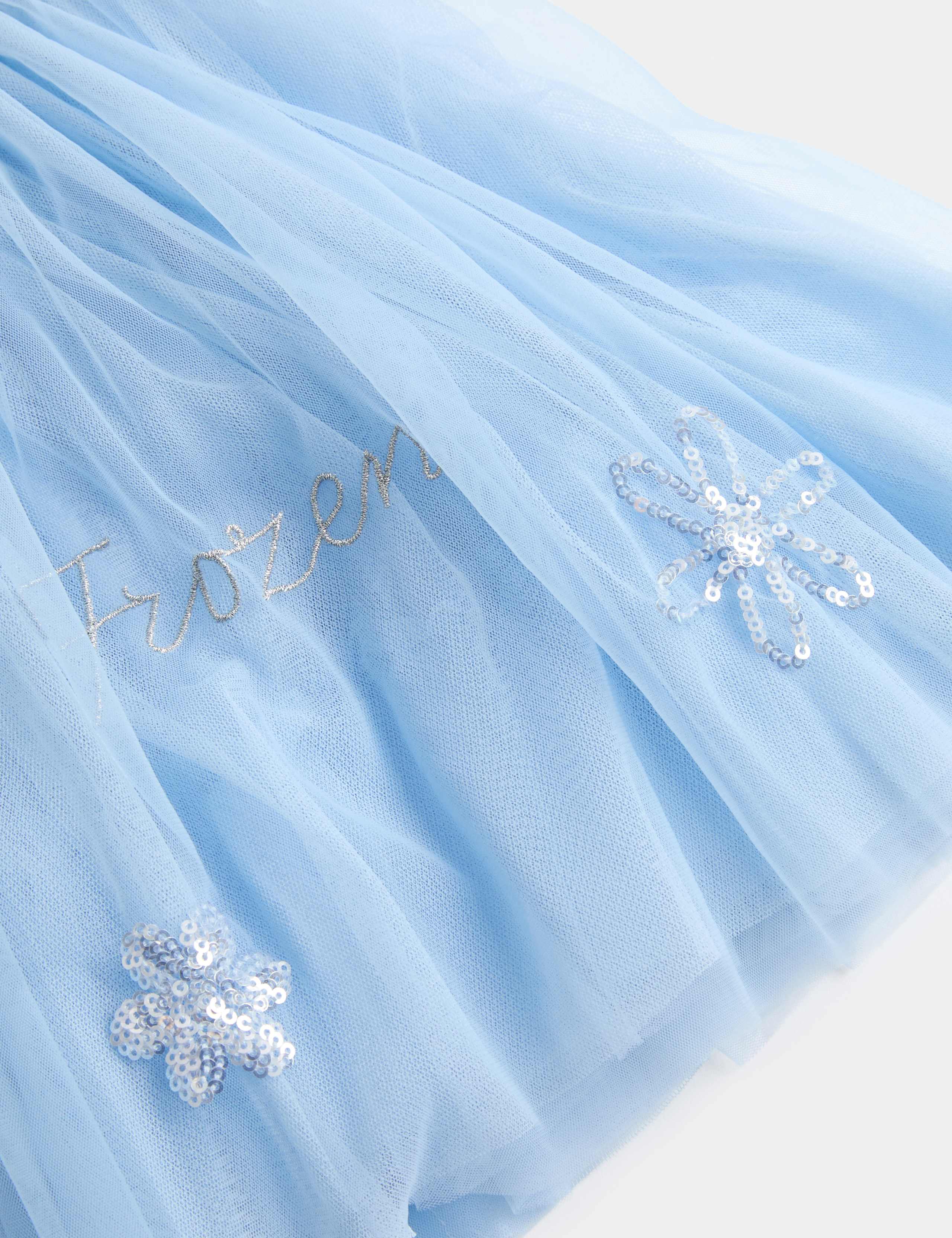 Mini Snowflake Embroidered Tutu Skirt 2 of 2