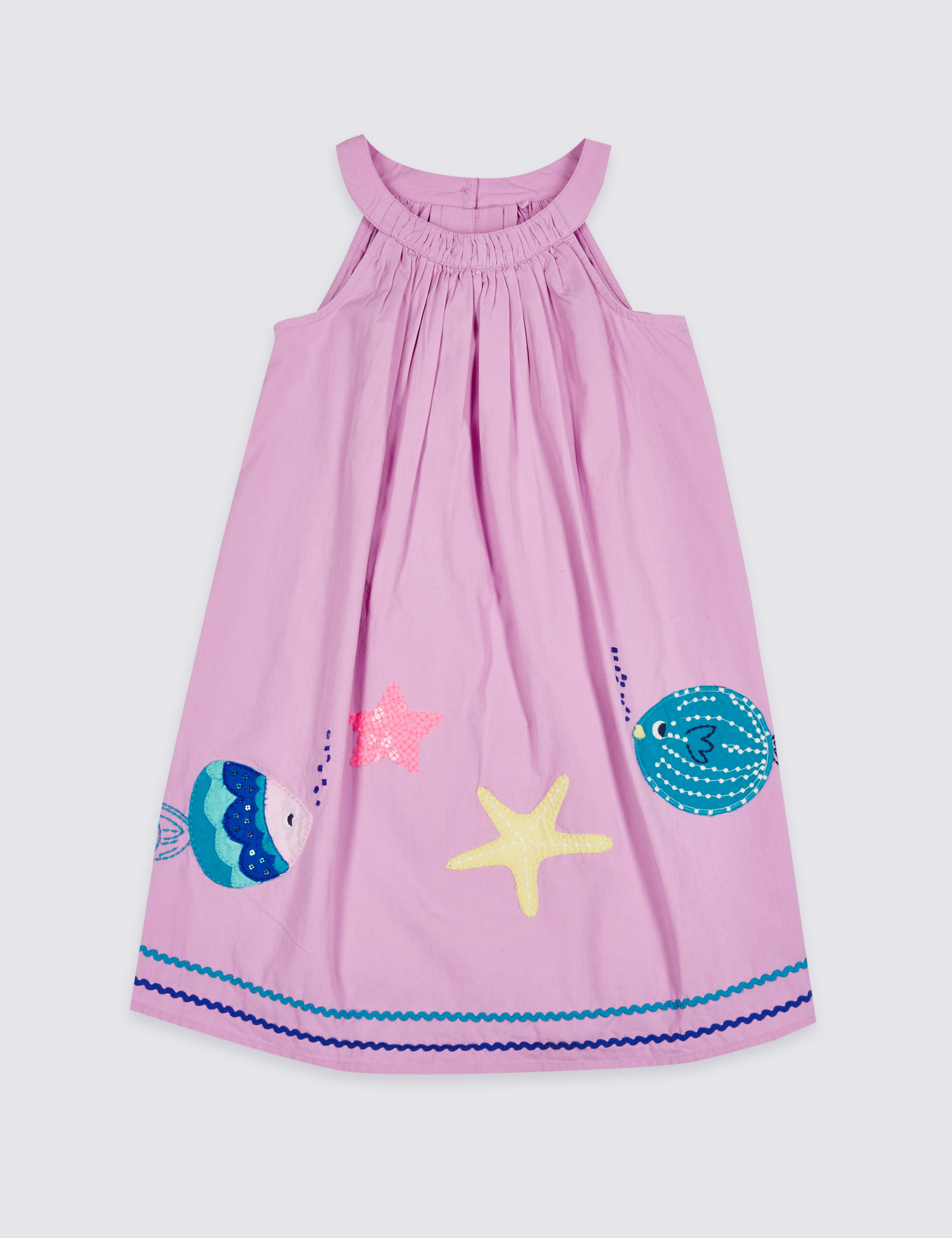 Pure Cotton Dress (3 Months - 7 Years) 2 of 3