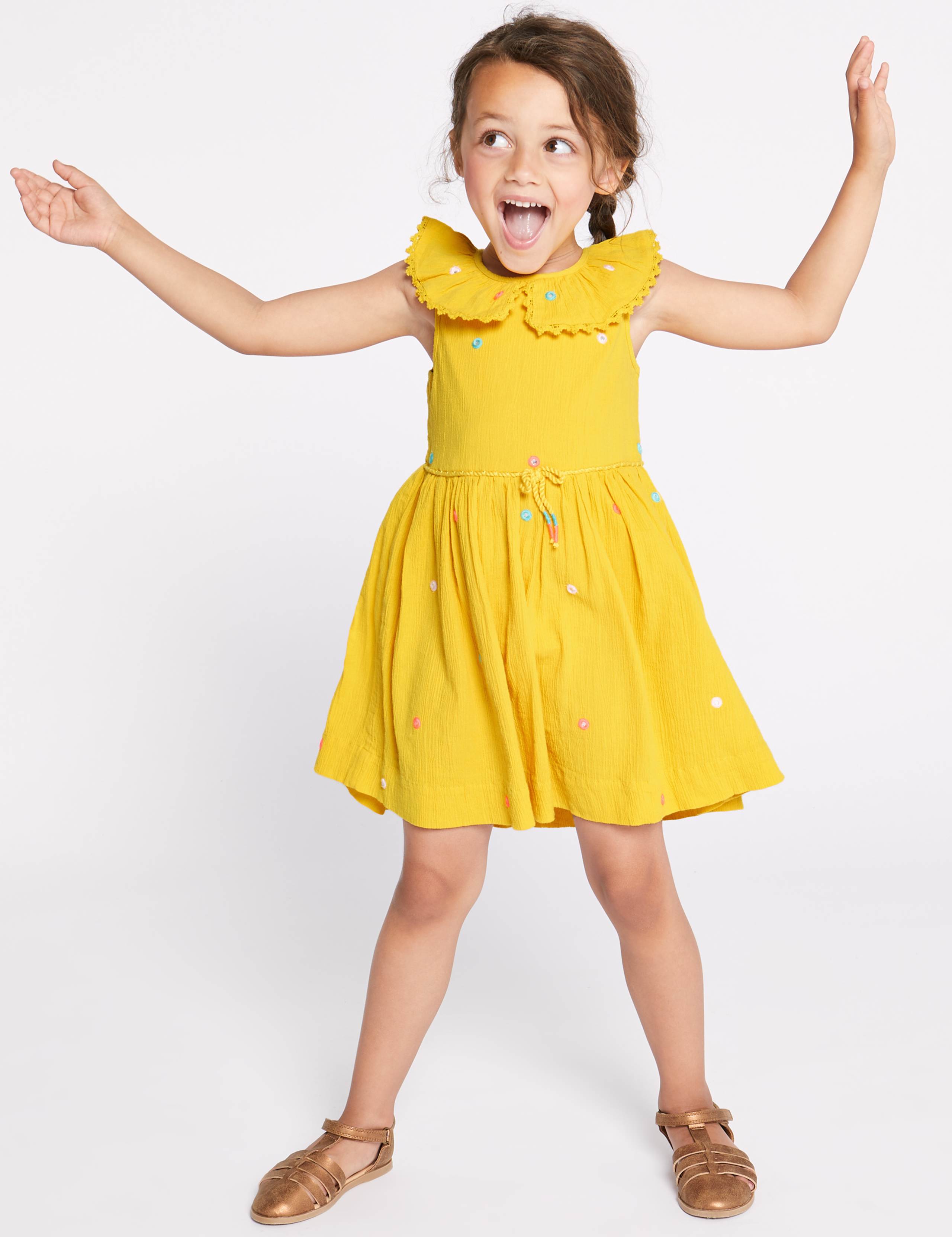 Pure Cotton Dress (3 Months - 7 Years) 1 of 4