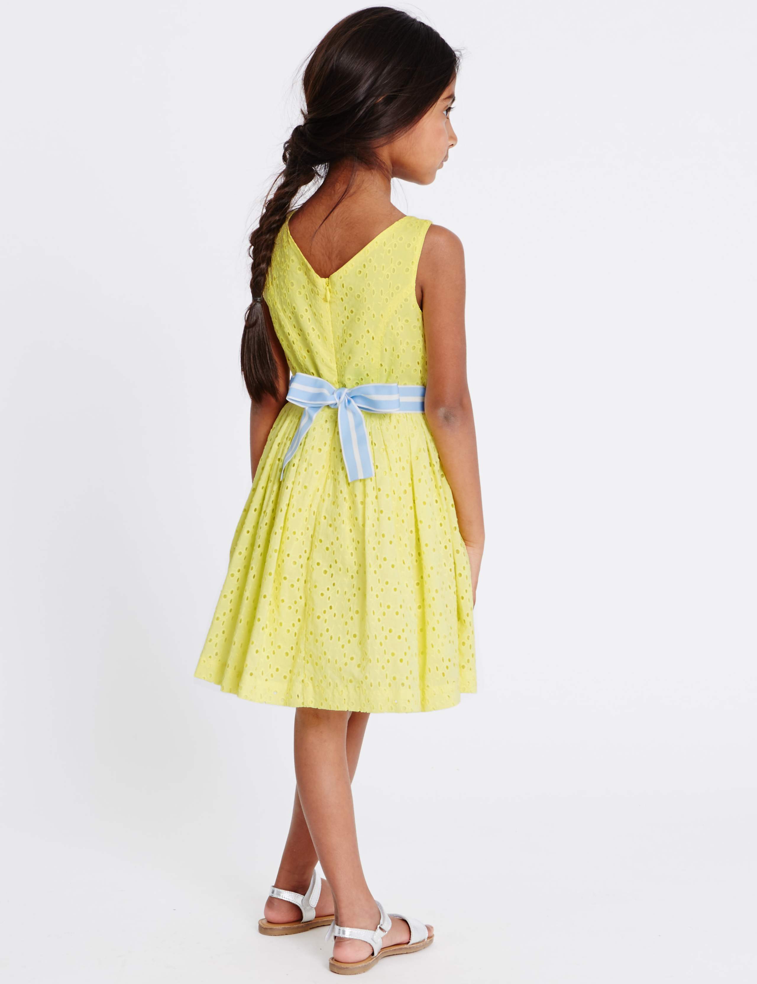 Pure Cotton Sleeveless Dress (1-10 Years) 3 of 5