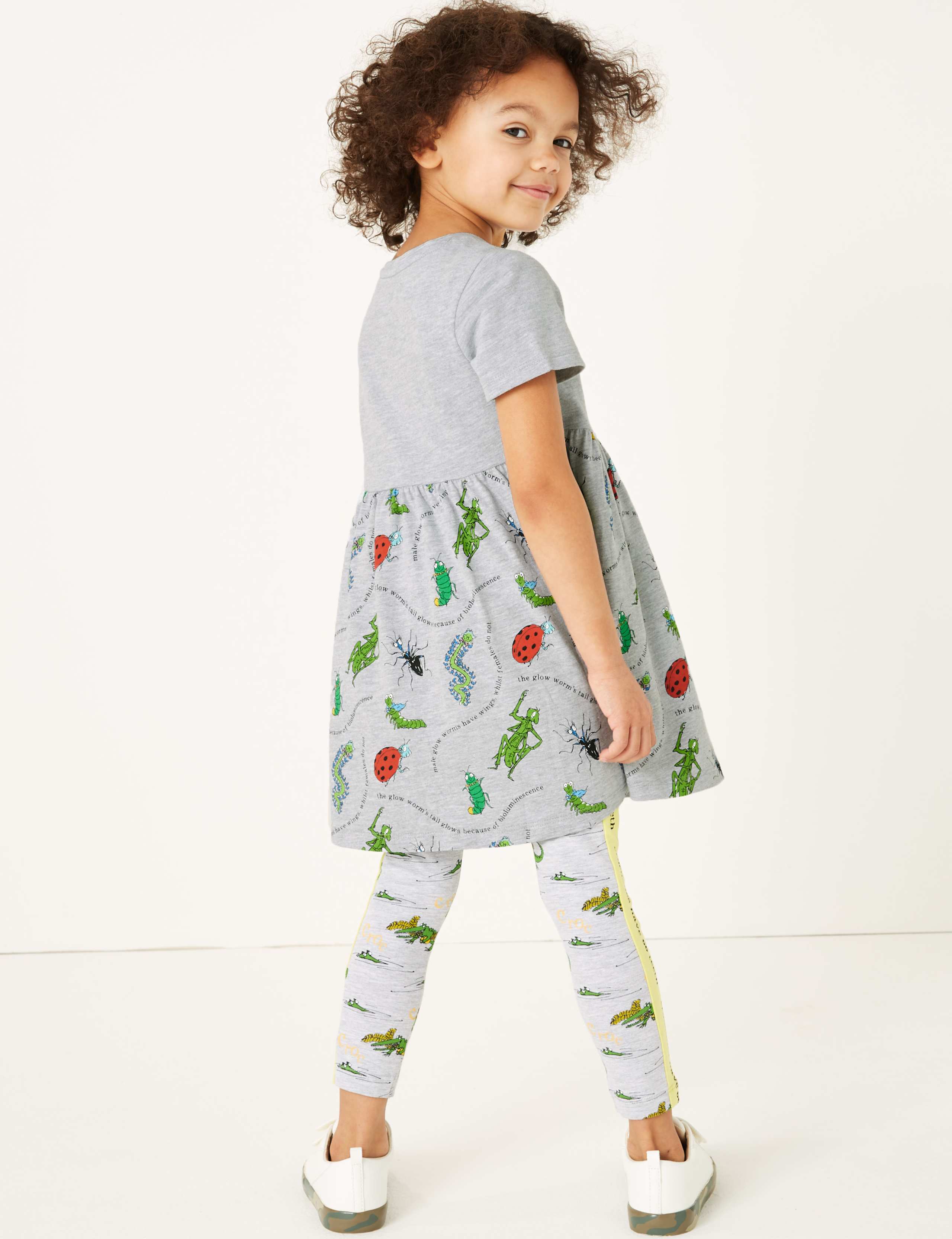 Roald Dahl™ & NHM™ Bug Dress (2-7 Yrs) 4 of 4