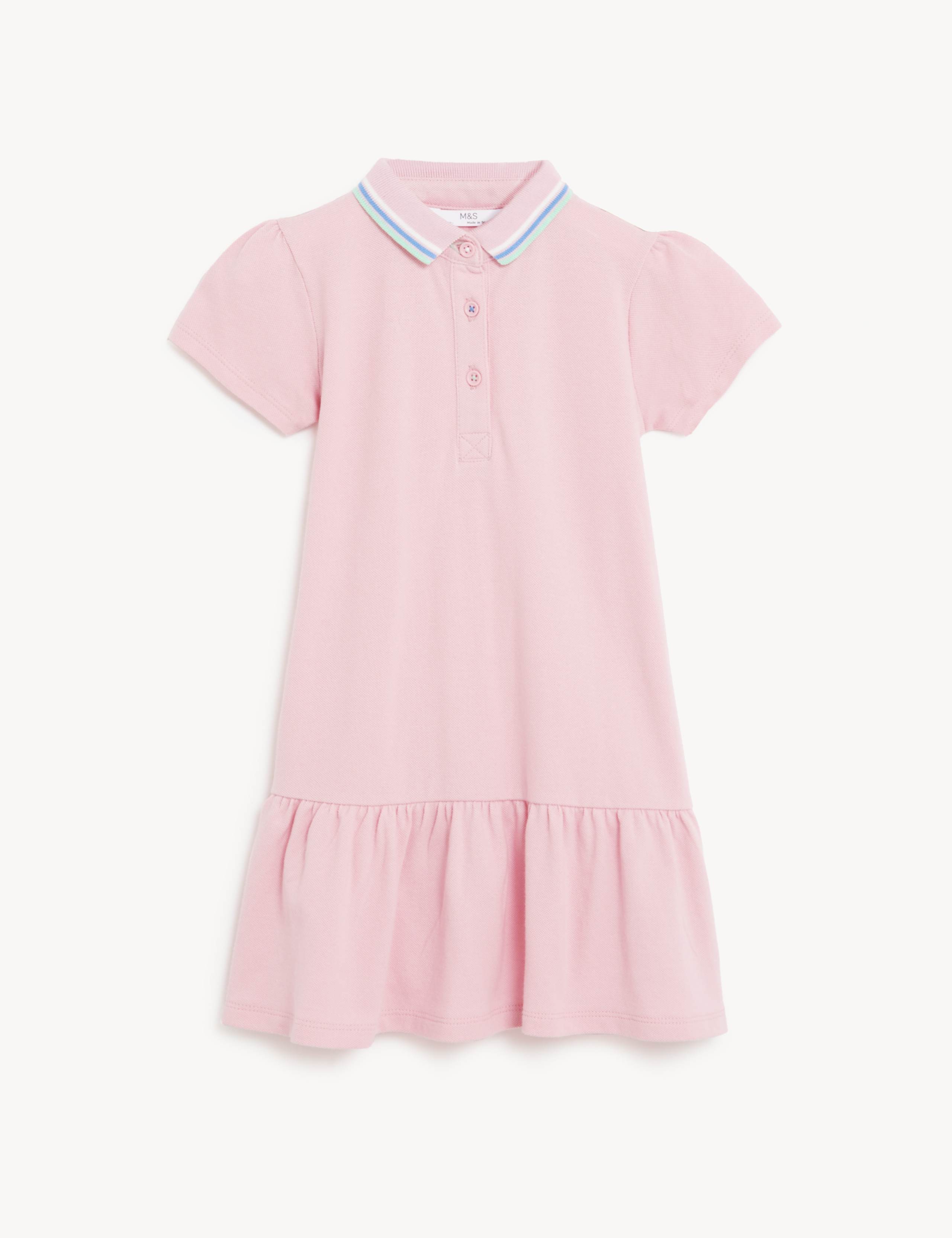 Pure Cotton Dress (2-8 Yrs) 2 of 4