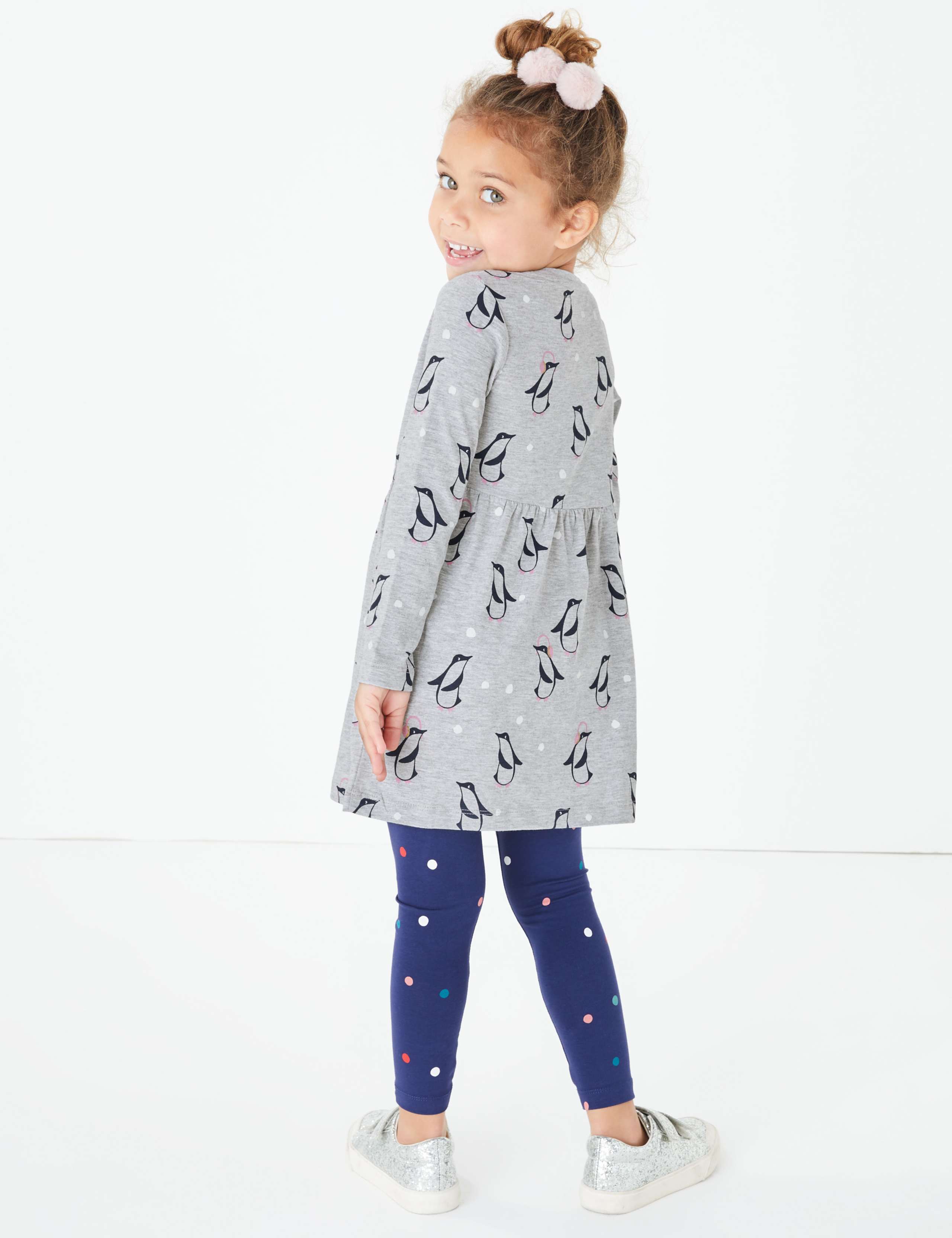 Cotton Penguin Dress (3 Months - 7 Years) 3 of 3