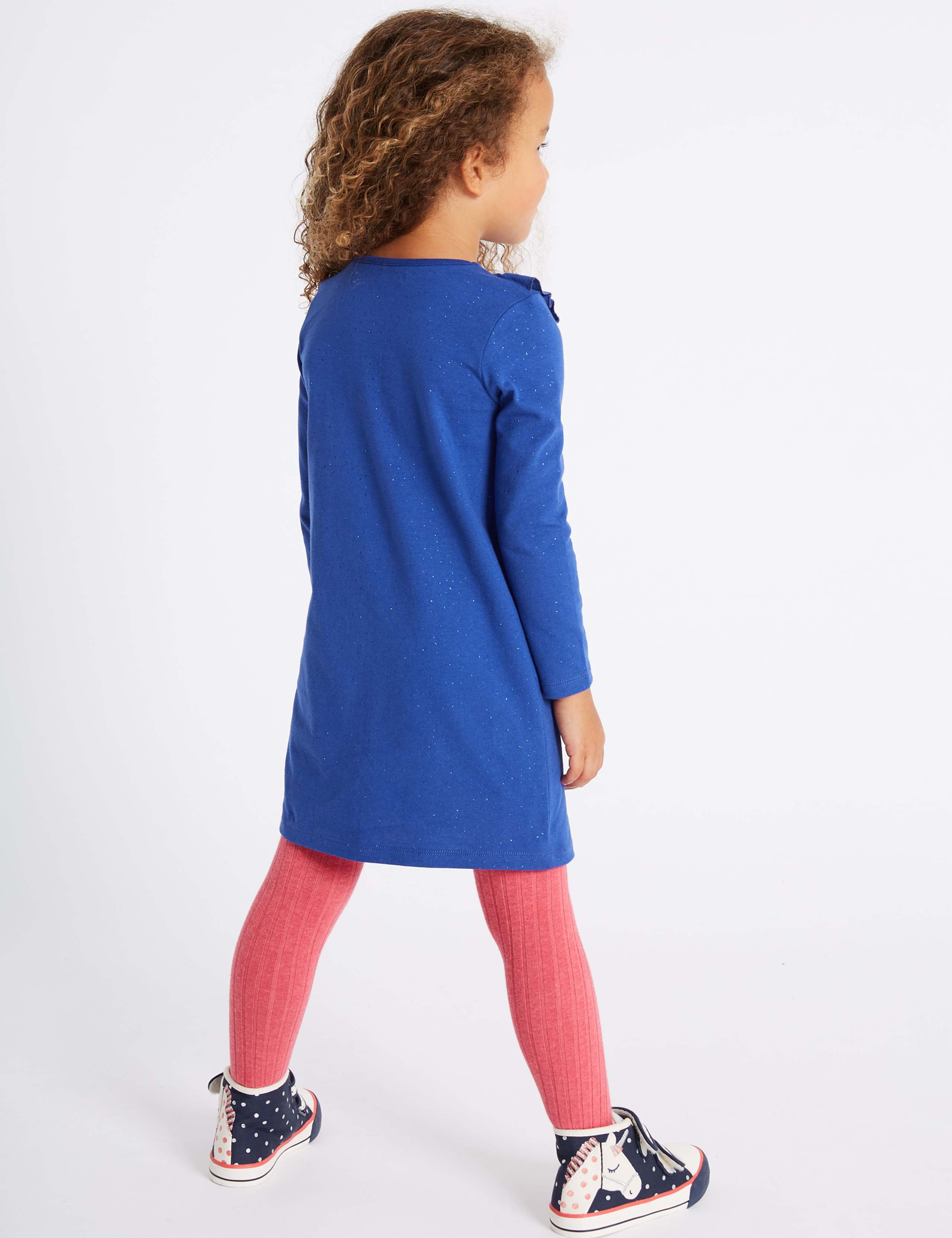 Frill Pure Cotton Dress (3 Months - 6 Years) 3 of 5