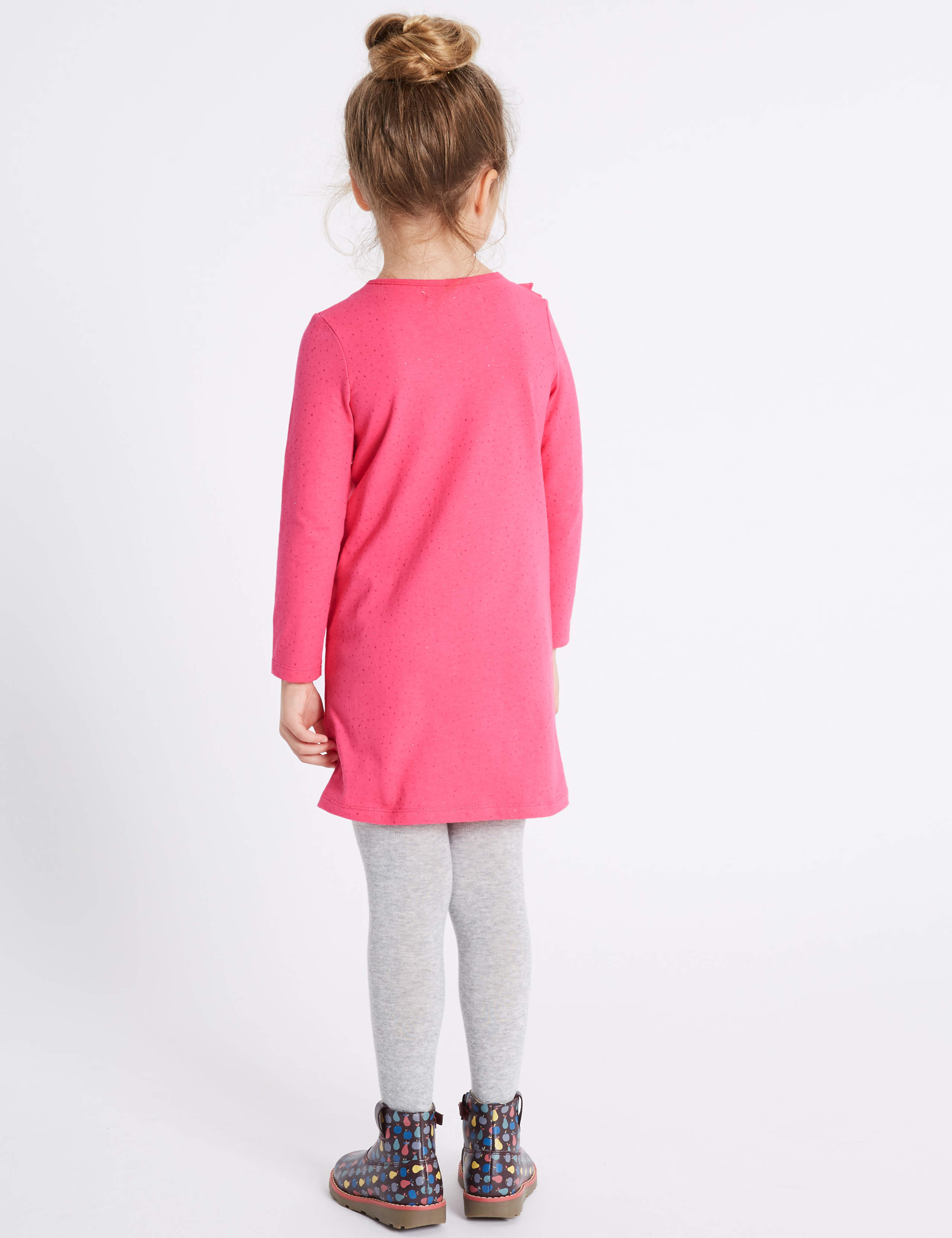 Frill Pure Cotton Dress (3 Months - 6 Years) 3 of 5