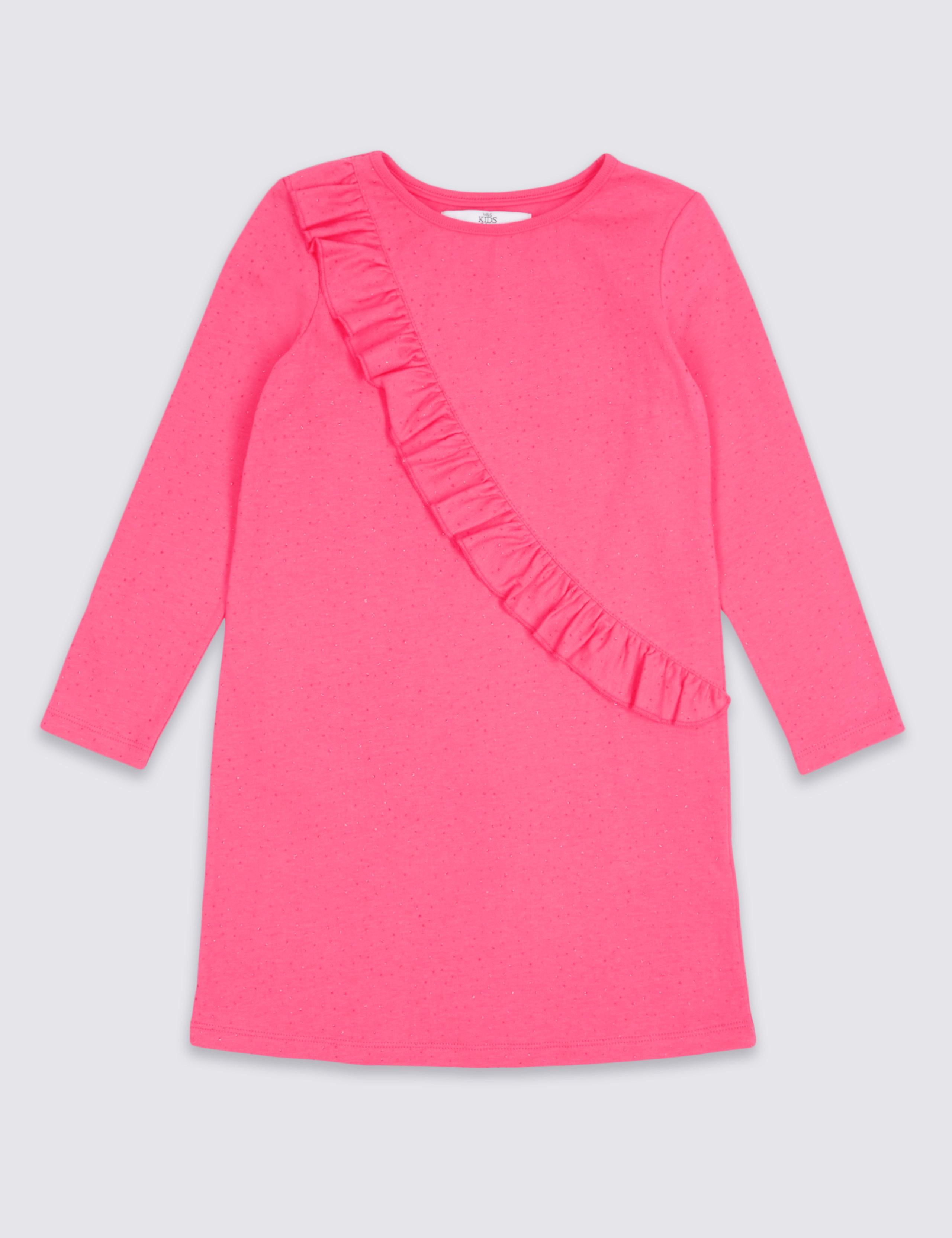 Frill Pure Cotton Dress (3 Months - 6 Years) 2 of 5