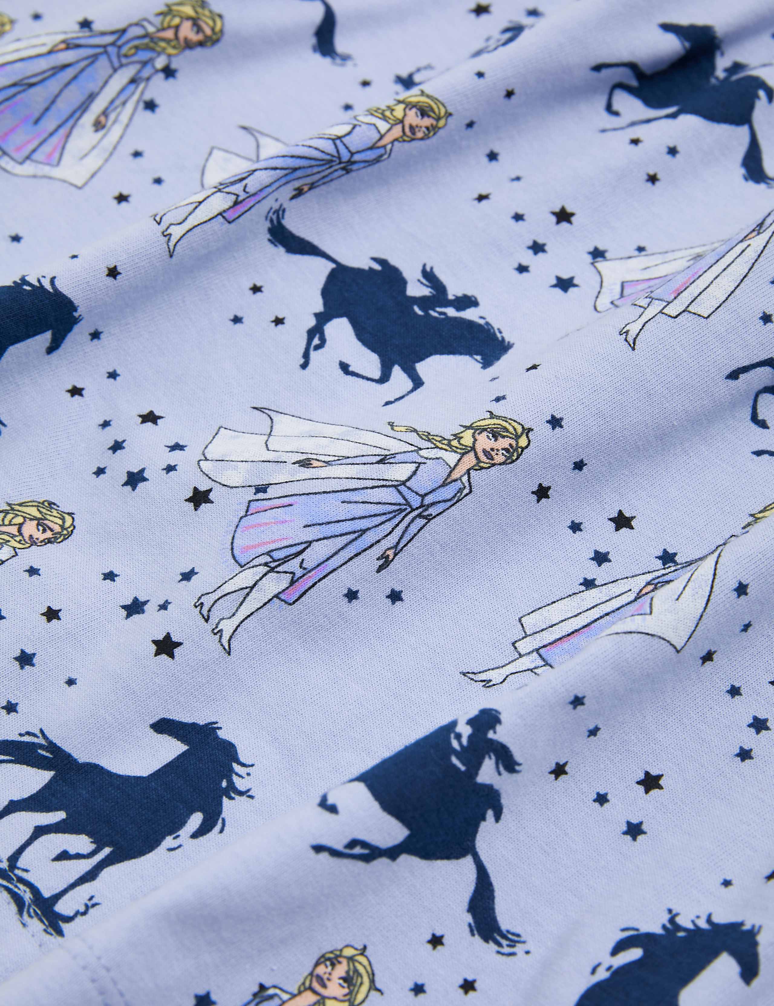 Pure Cotton Disney Frozen™ Print Dress (2-10 Yrs) 5 of 5