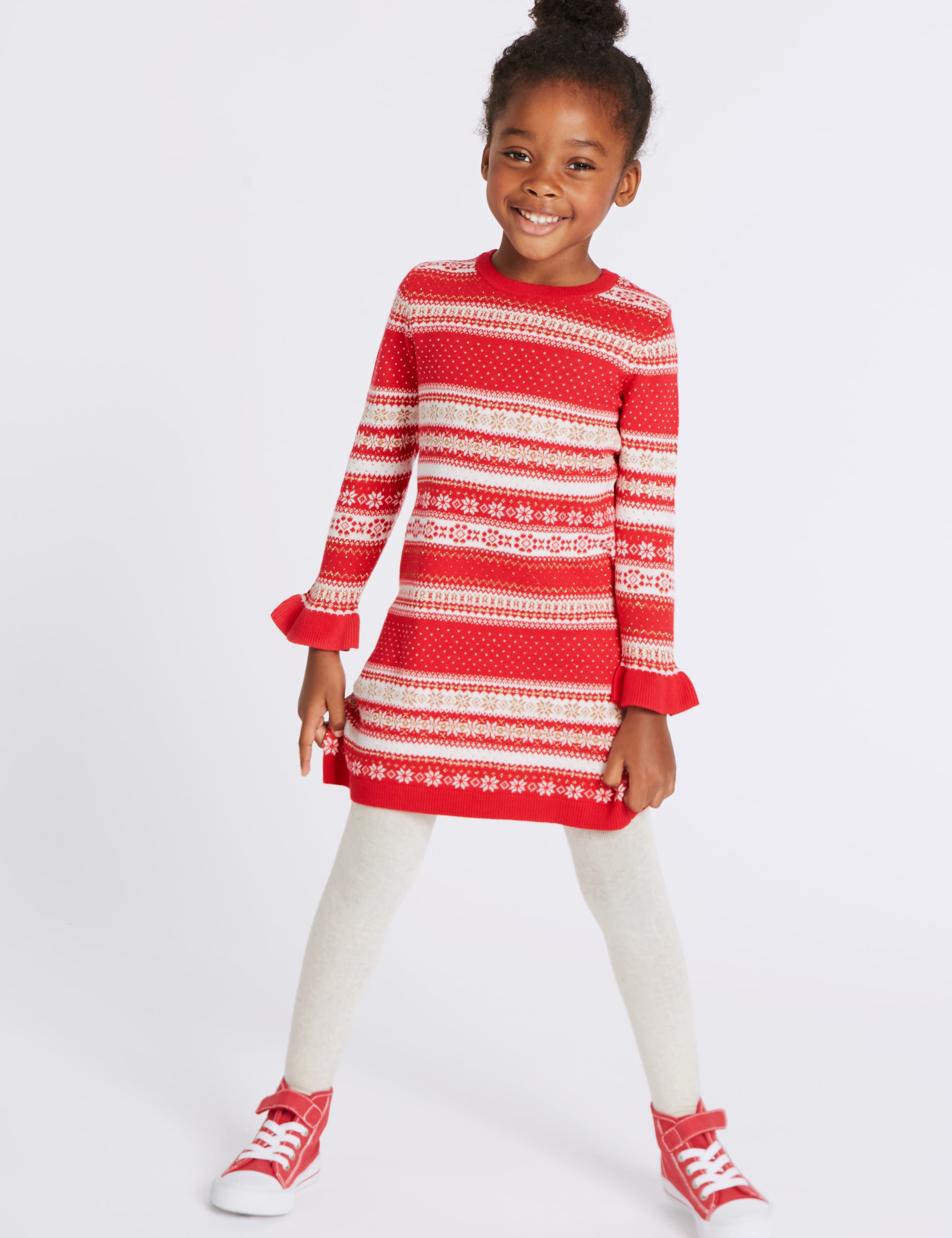 2 Piece Dress & Tights (3 Months - 6 Years) 1 of 5