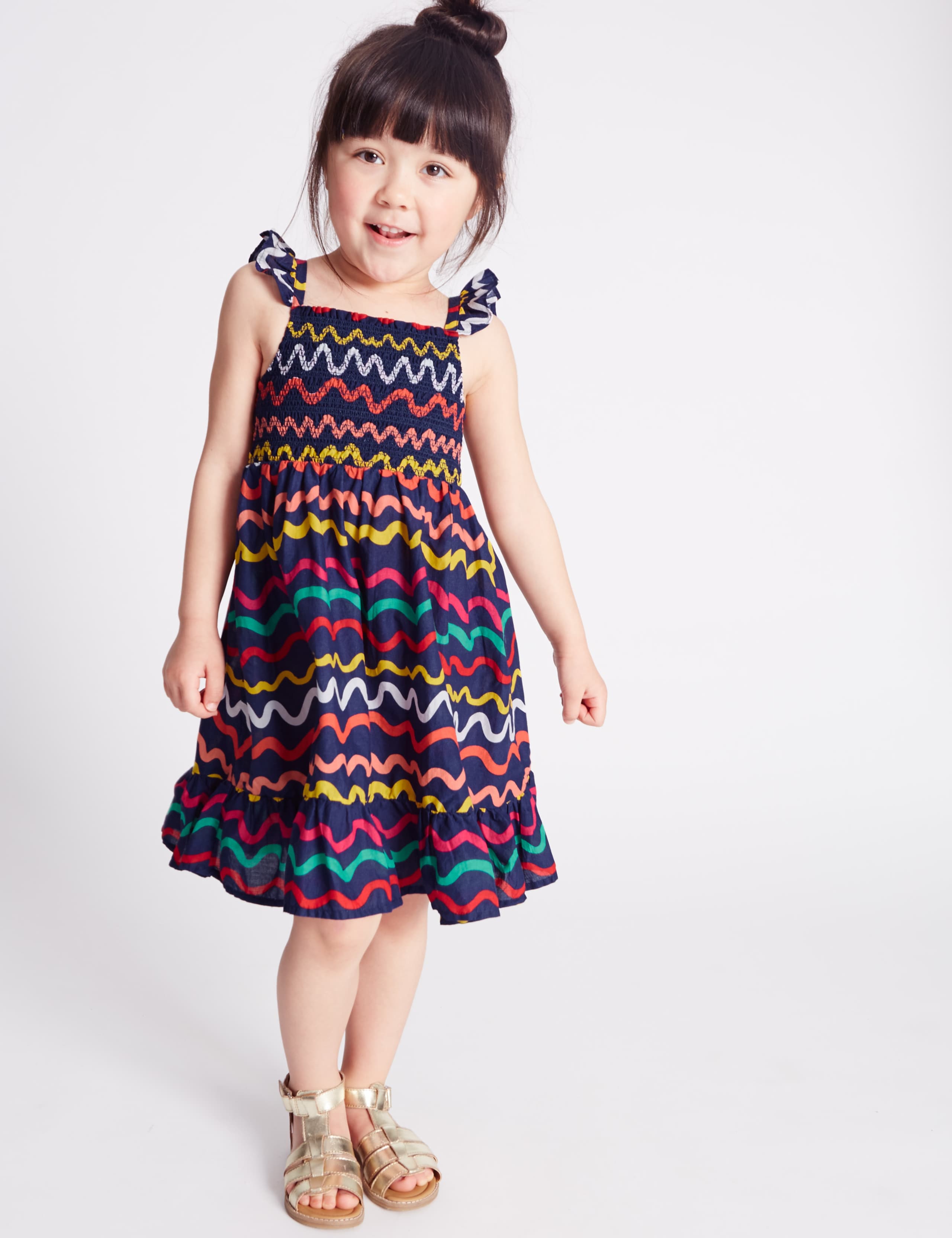 Pure Cotton Dress (3 Months - 5 Years) 1 of 5