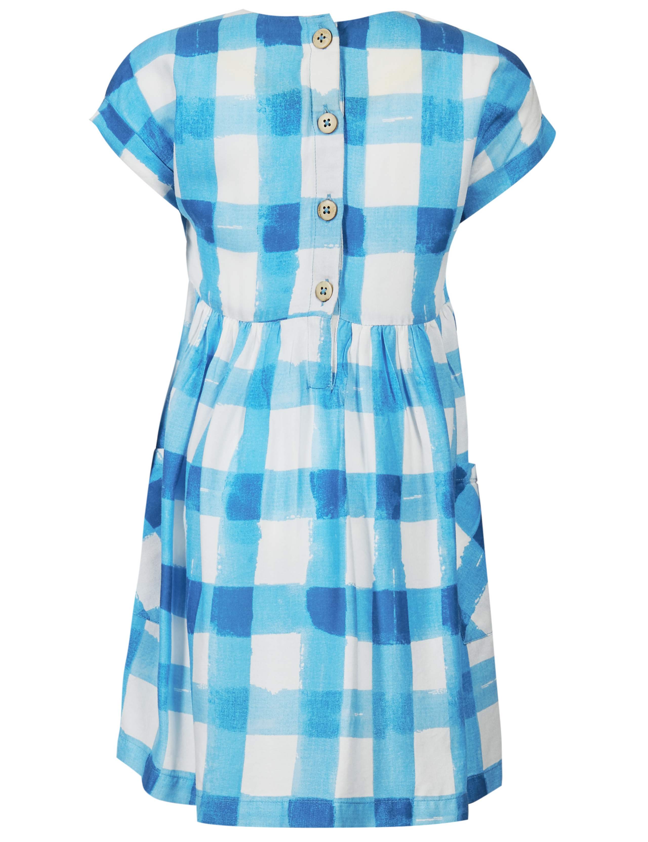 Checked Print Dress (3 Months - 5 Years) 5 of 5