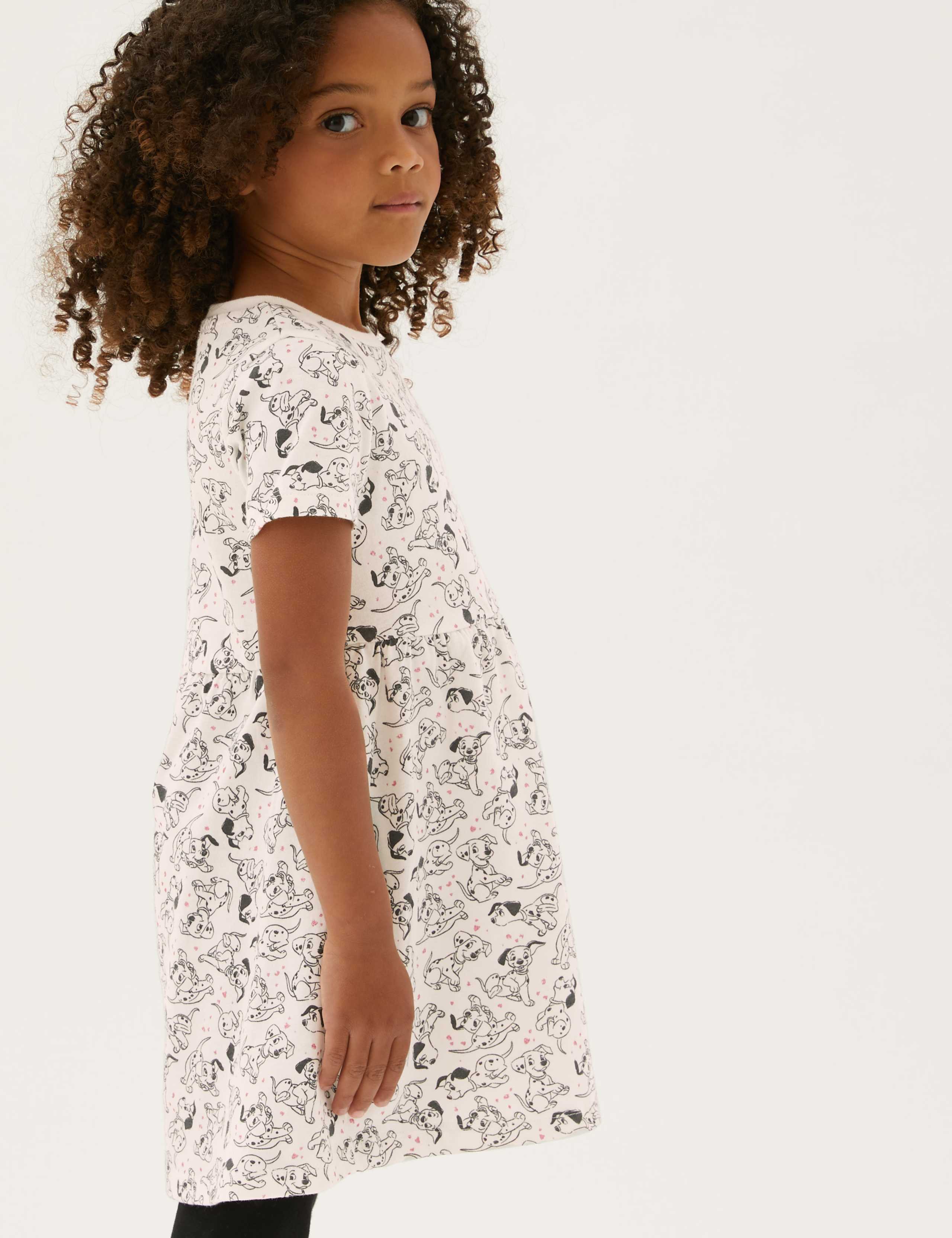 Pure Cotton 101 Dalmatians™ Dress (2-7 Yrs) 3 of 5