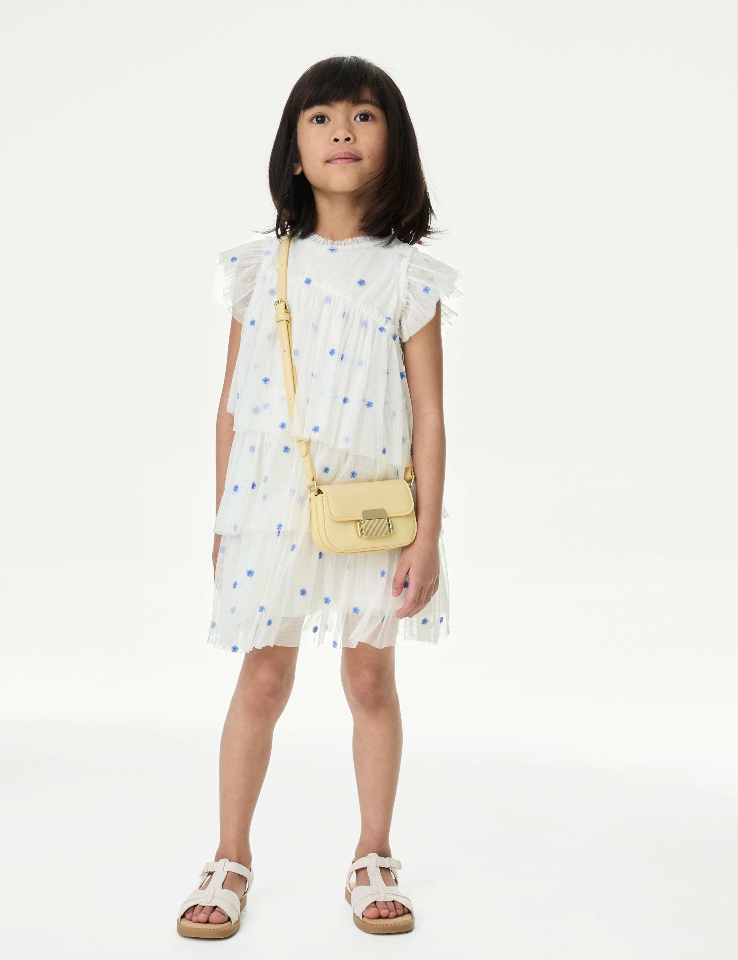 Embroidered Tulle Dress (2-16 Yrs) 3 of 5
