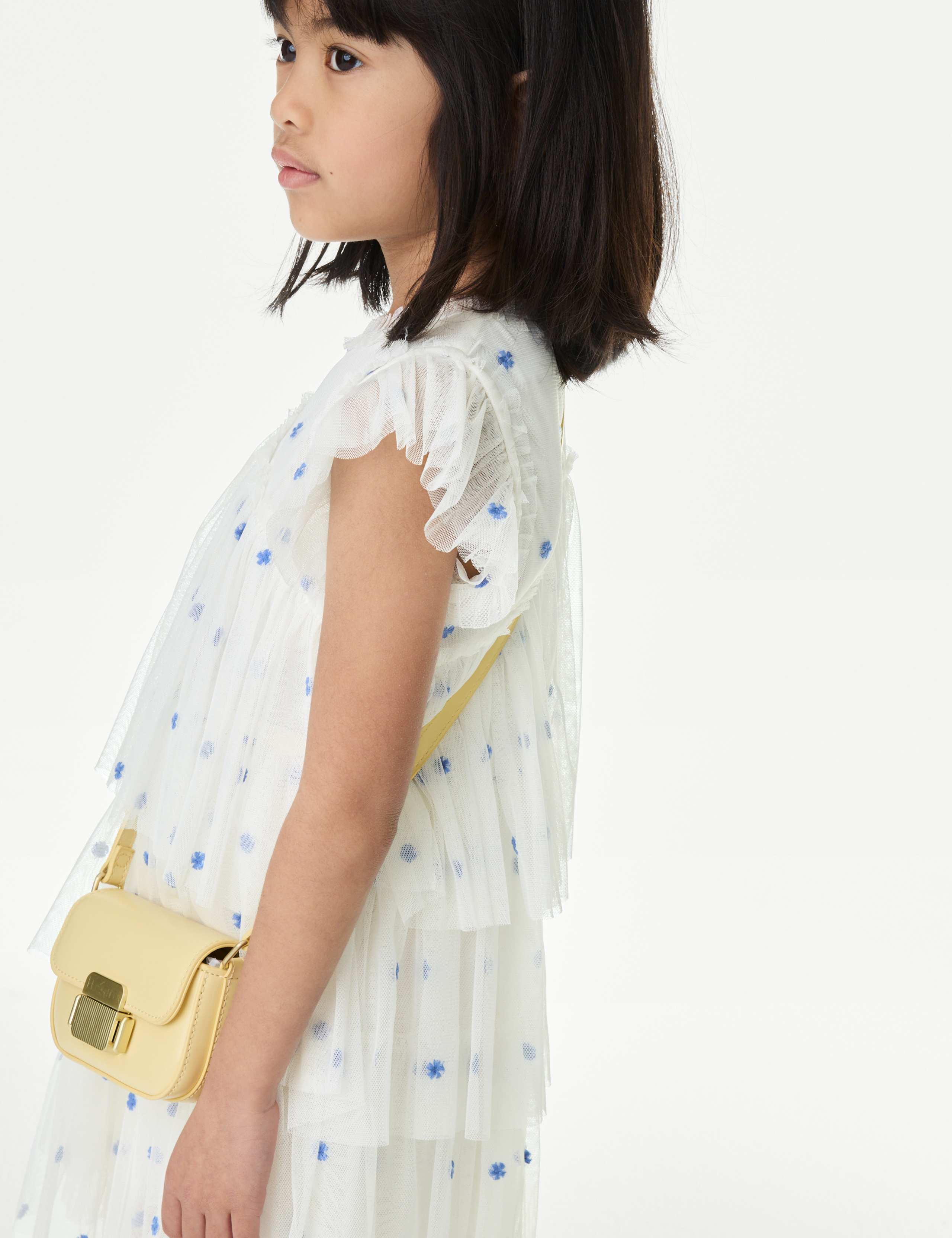 Embroidered Tulle Dress (2-16 Yrs) 4 of 5