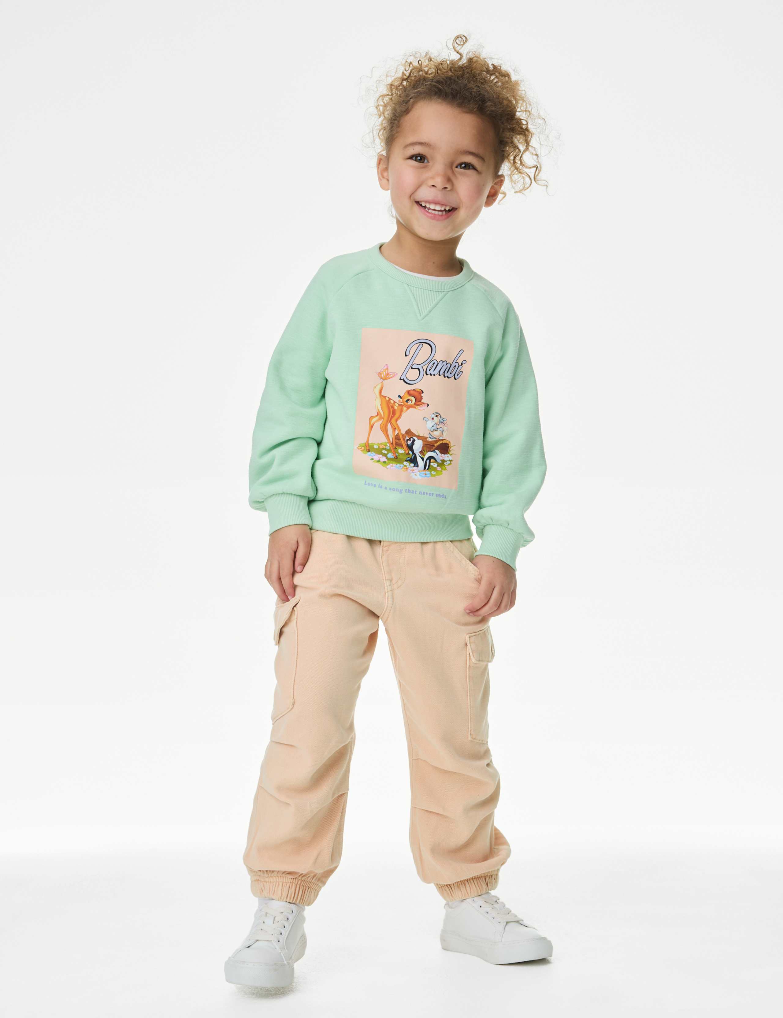 Baggy Cotton Rich Parachute Trousers (2-8 Yrs) 3 of 5