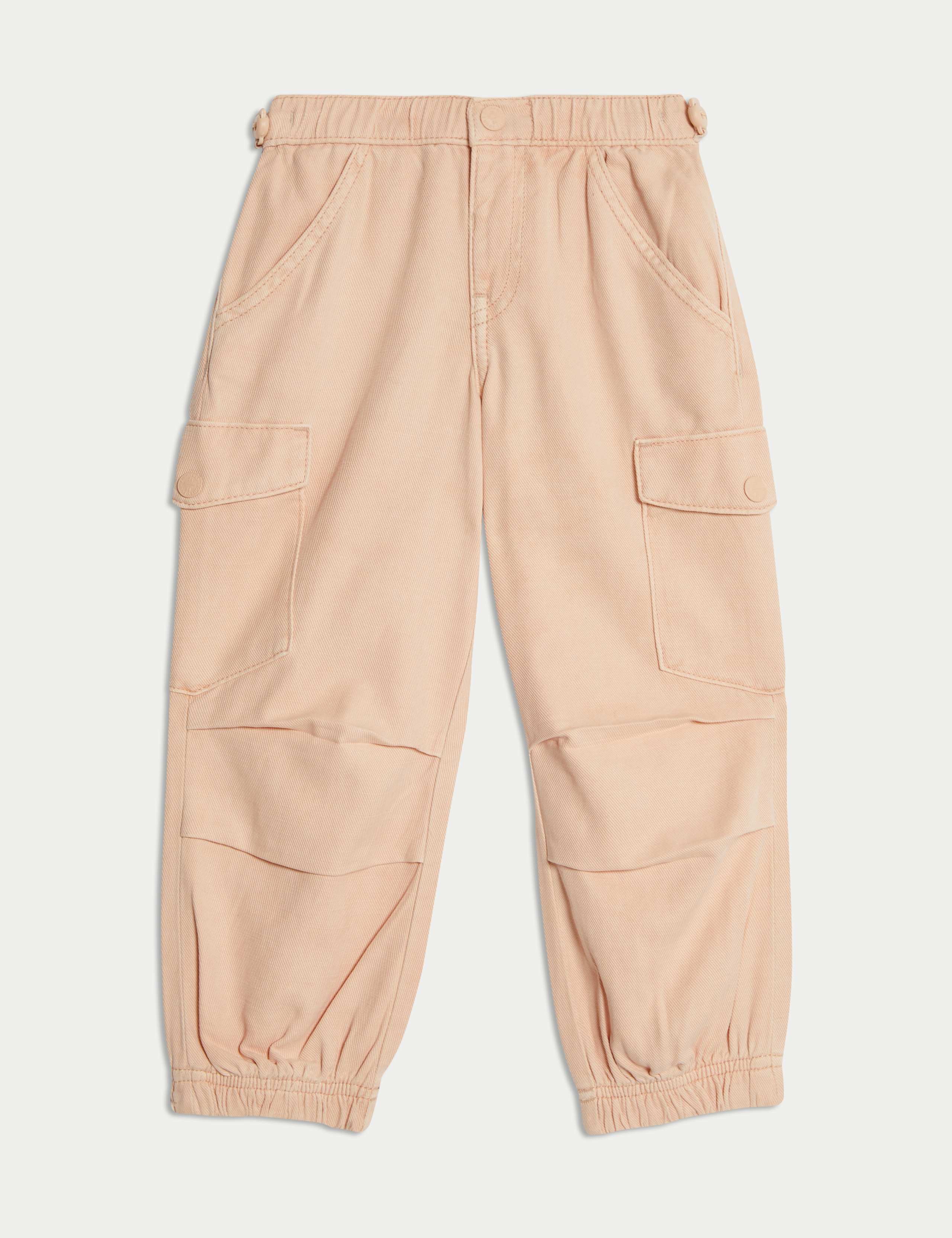 Baggy Cotton Rich Parachute Trousers (2-8 Yrs) 2 of 5
