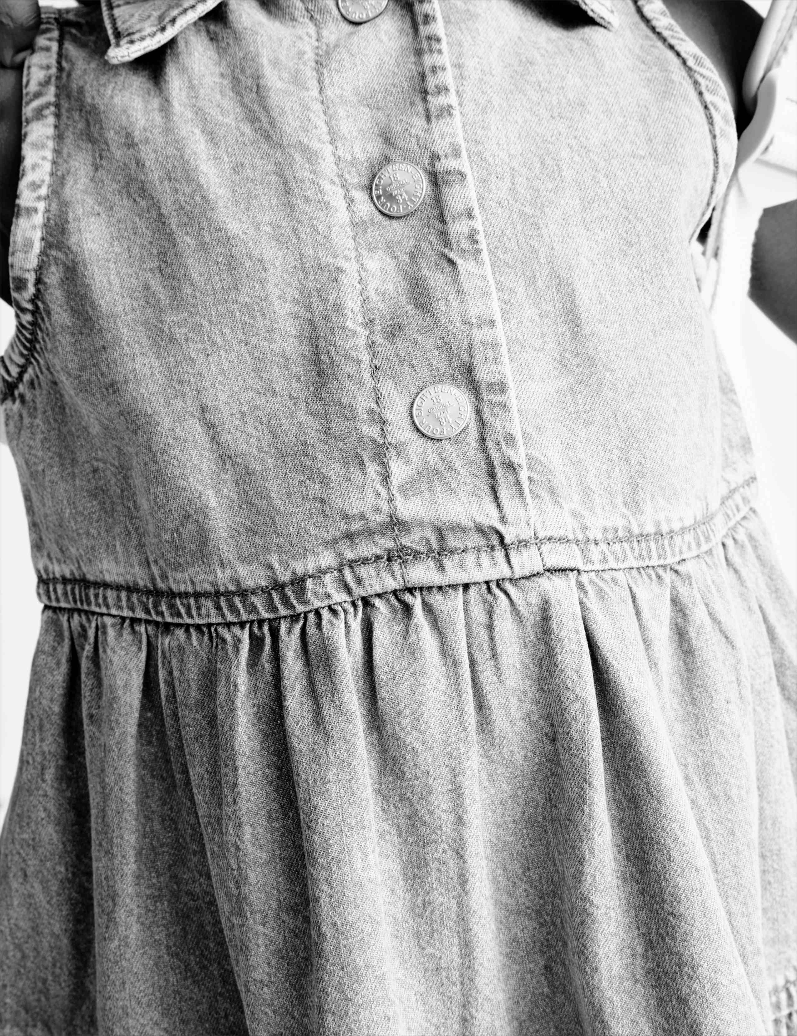 Denim Collared Dress (2-8 Yrs) 6 of 9