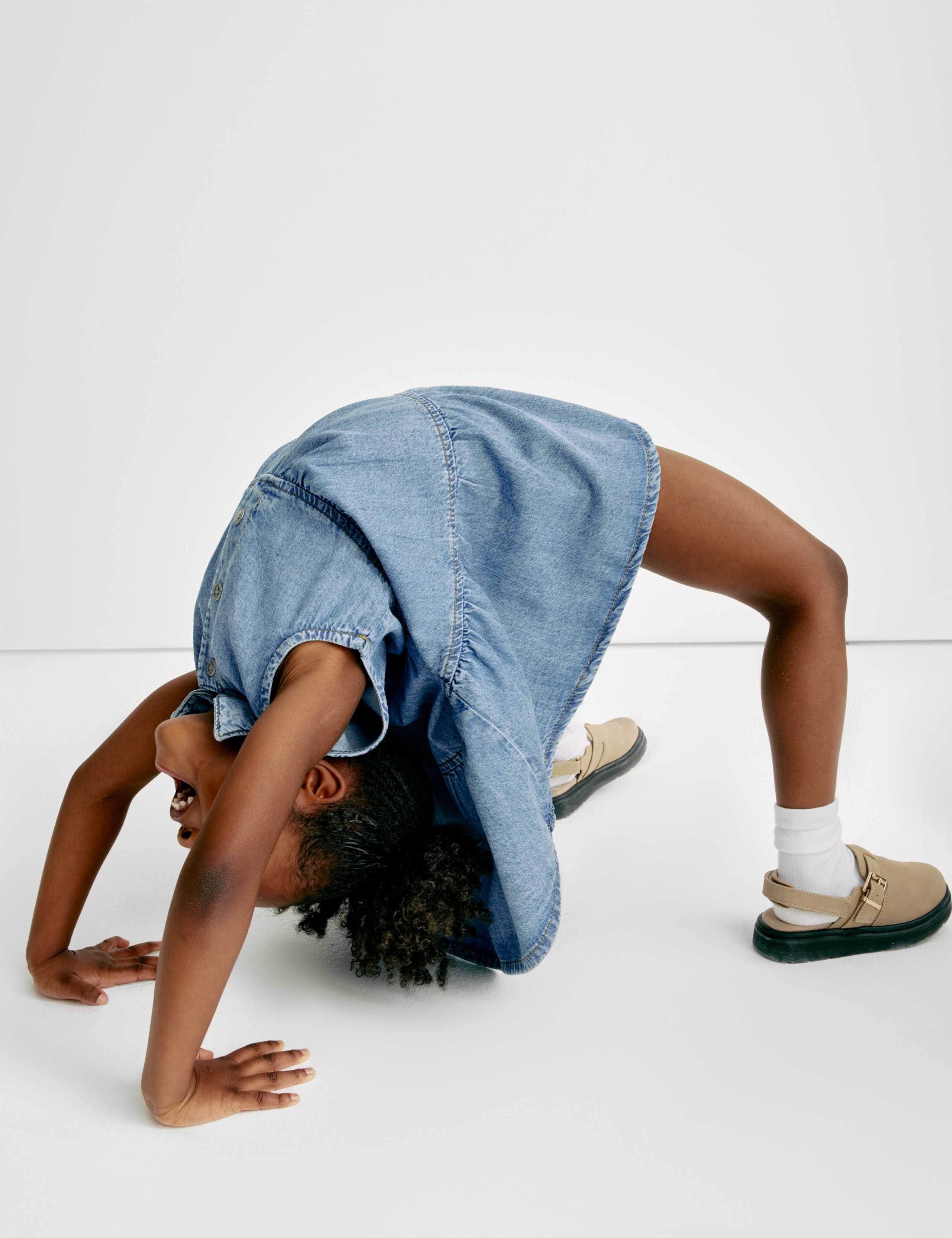 Denim Collared Dress (2-8 Yrs) 9 of 9