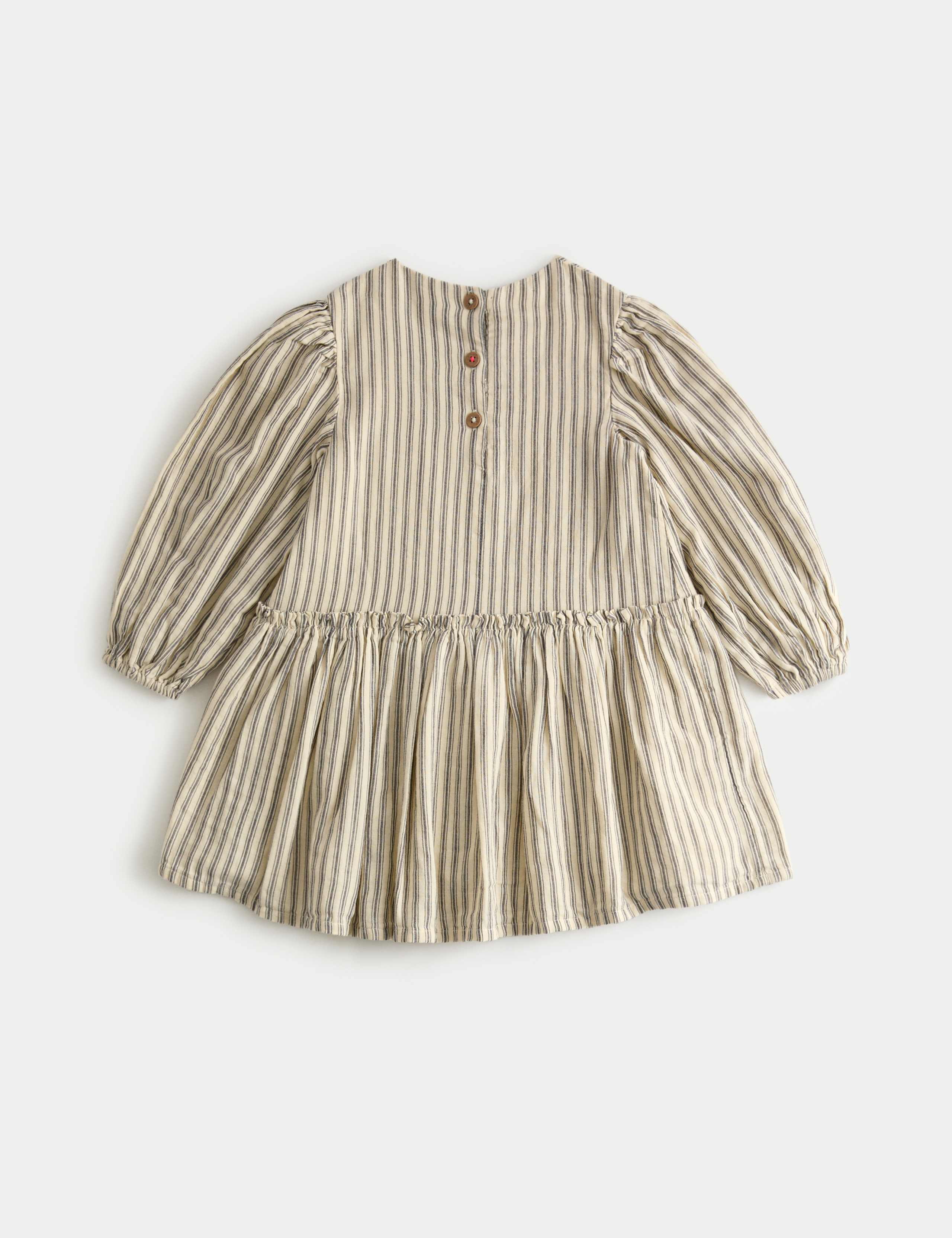 2pc Cotton Rich Striped Dress & Tights Set (1-10 Yrs) 2 of 3