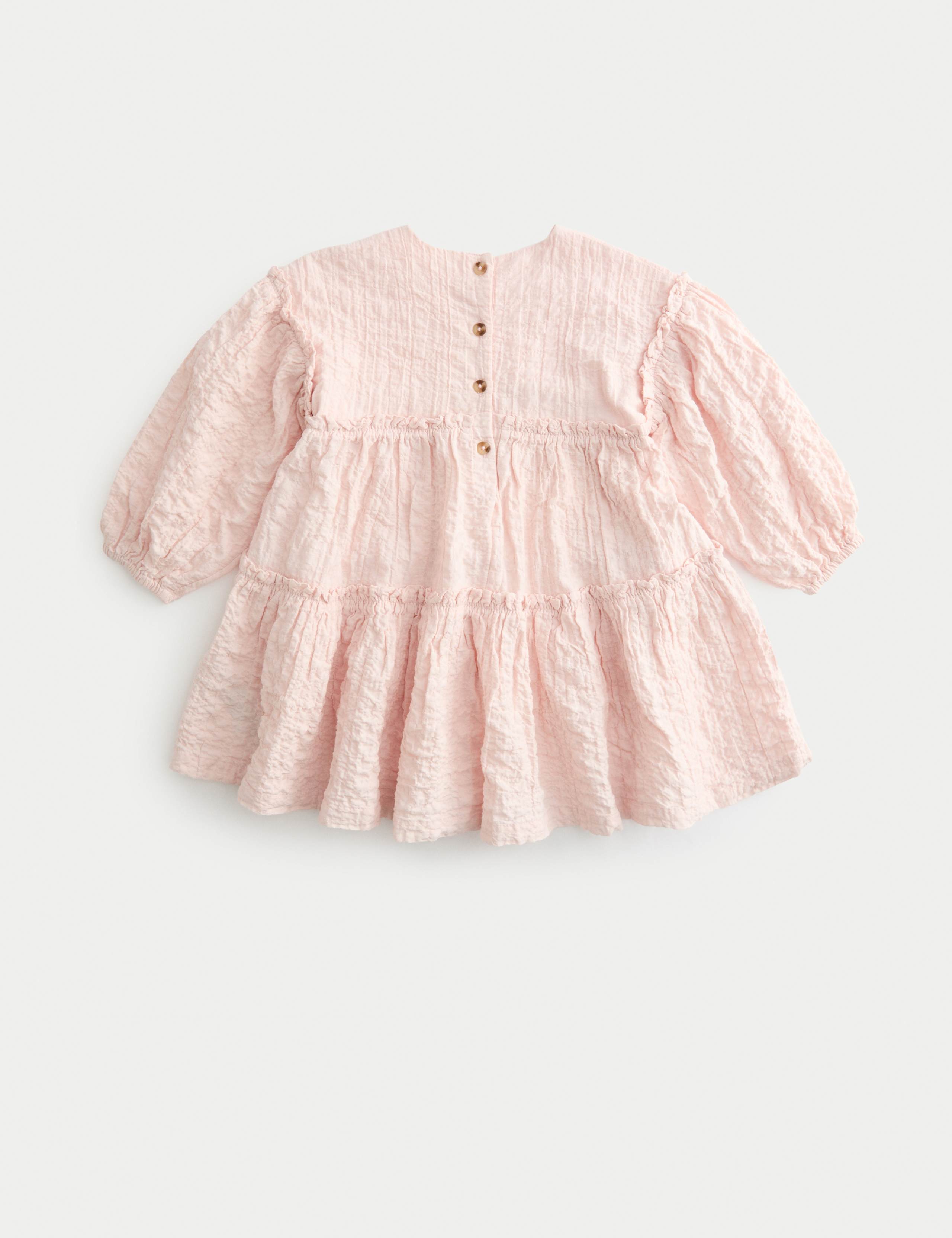 2pc Cotton Rich Tiered Dress with Scrunchie (2-8 Yrs) 2 of 3