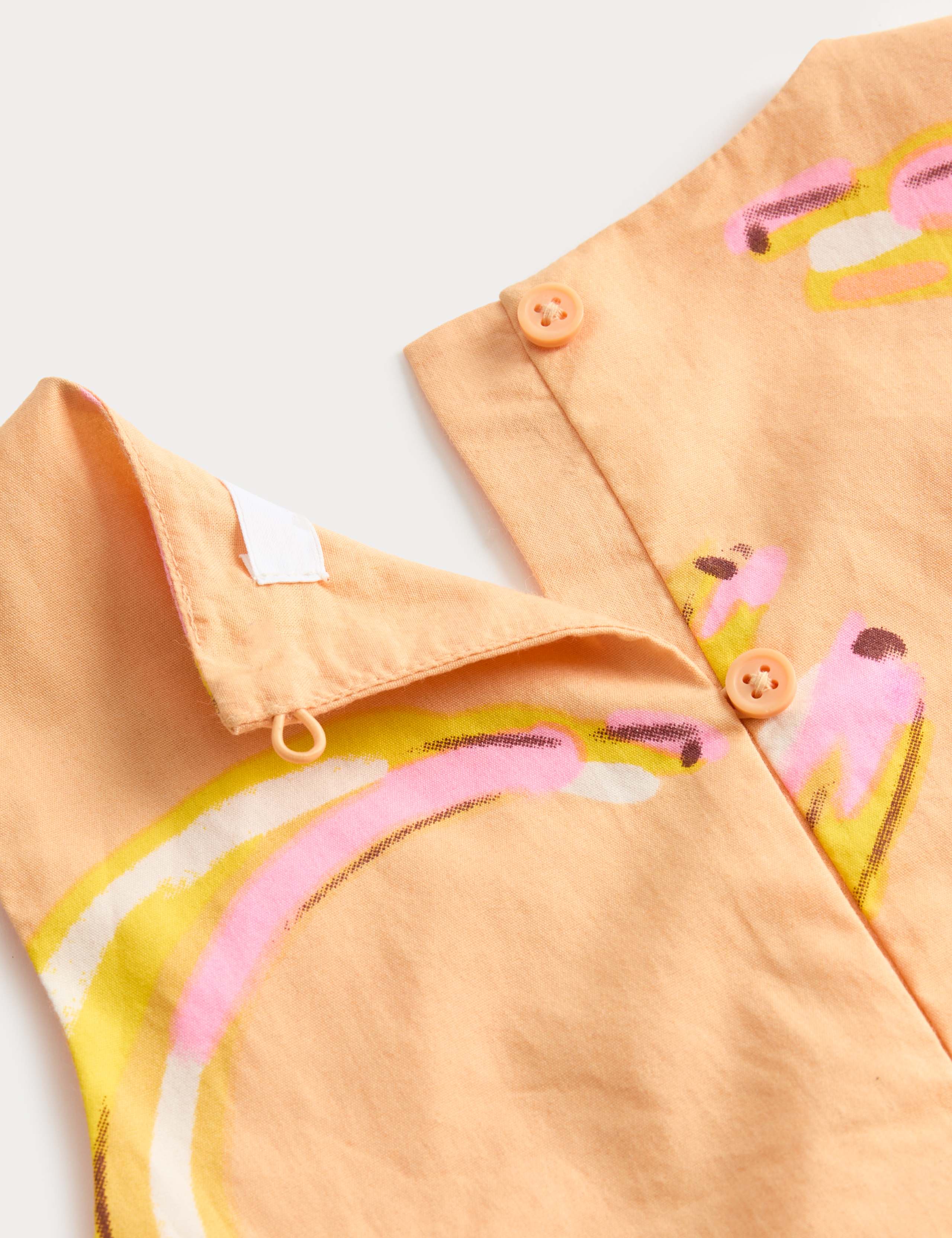 Pure Cotton Banana Puffball Dress (2-8 Yrs) 2 of 2