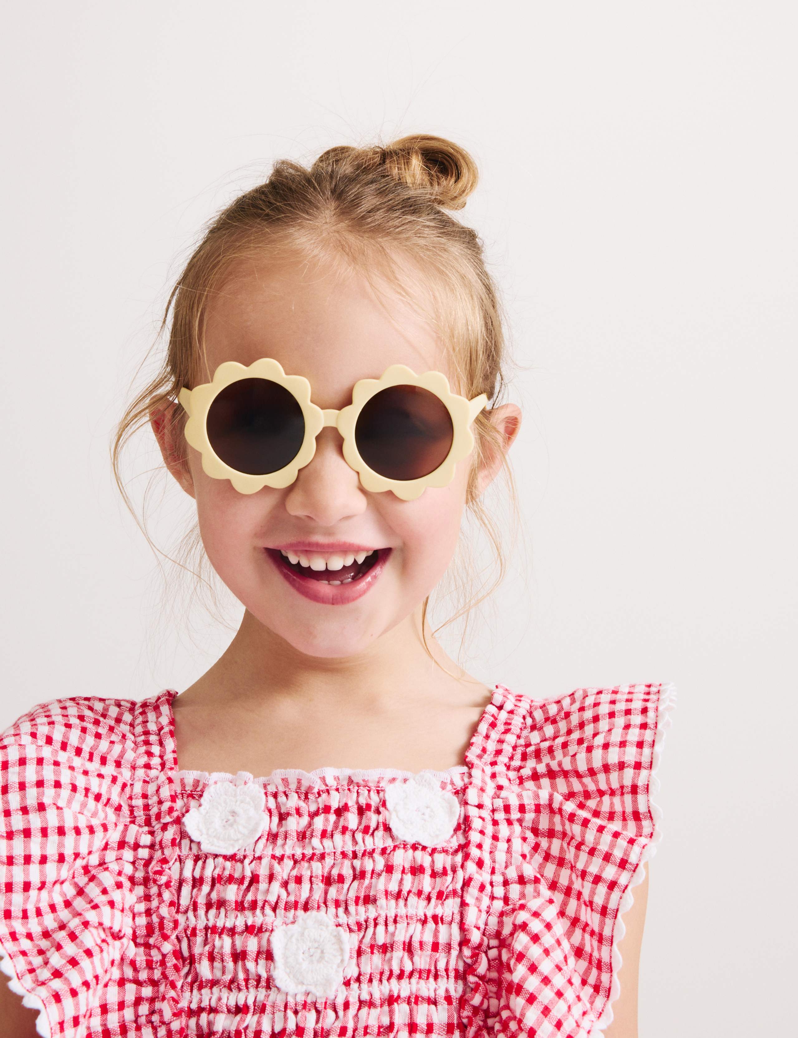 Pure Cotton Gingham Jumpsuit (2-10 Yrs) 3 of 7